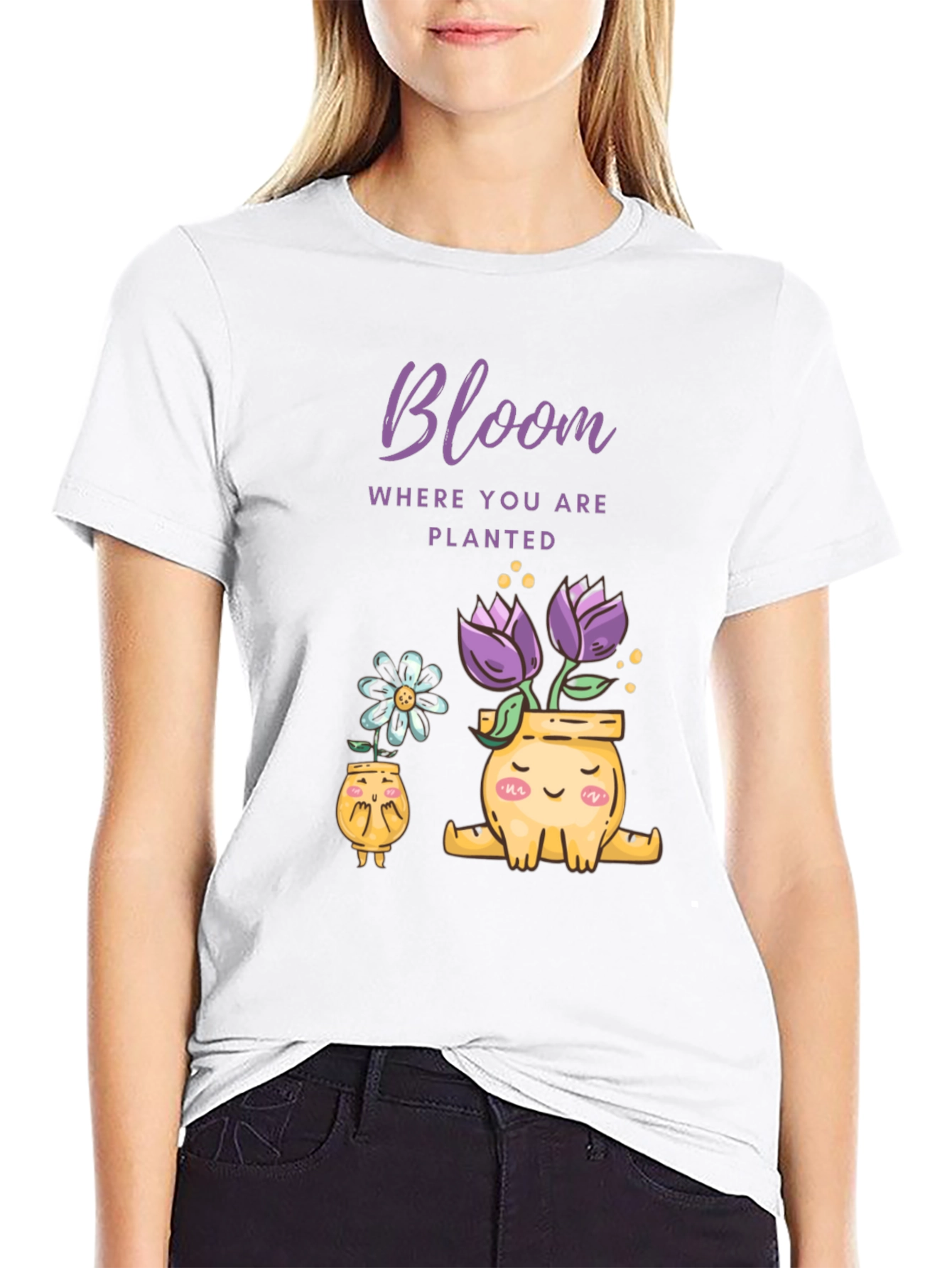 Bloom Where You Are Planted Graphic Tee