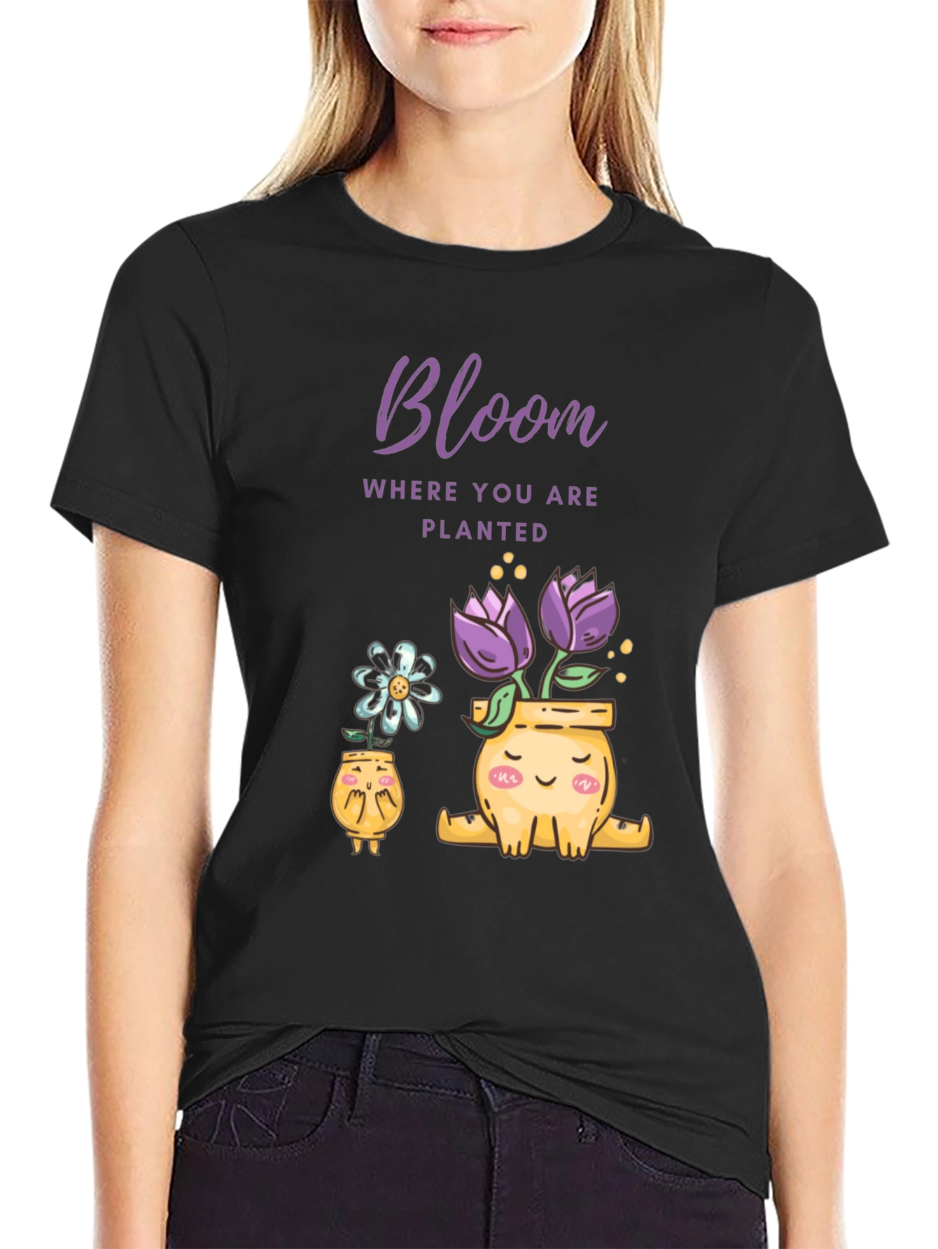 Bloom Where You Are Planted Graphic Tee