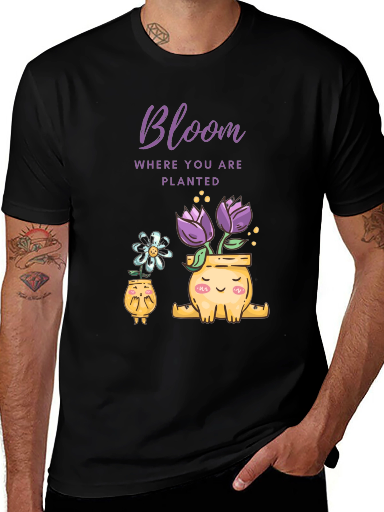 Bloom Where You Are Planted Graphic Tee