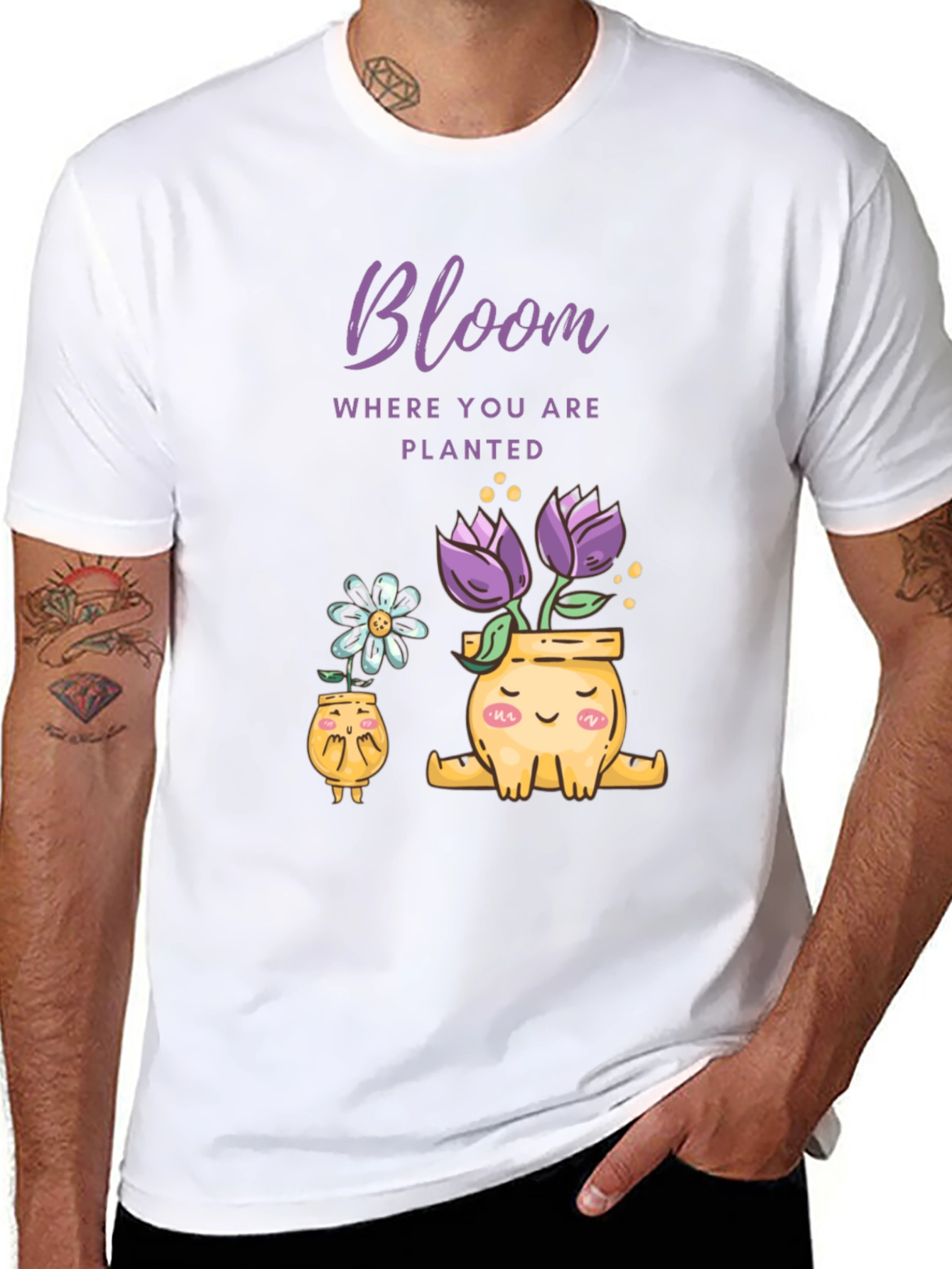 Bloom Where You Are Planted Graphic Tee