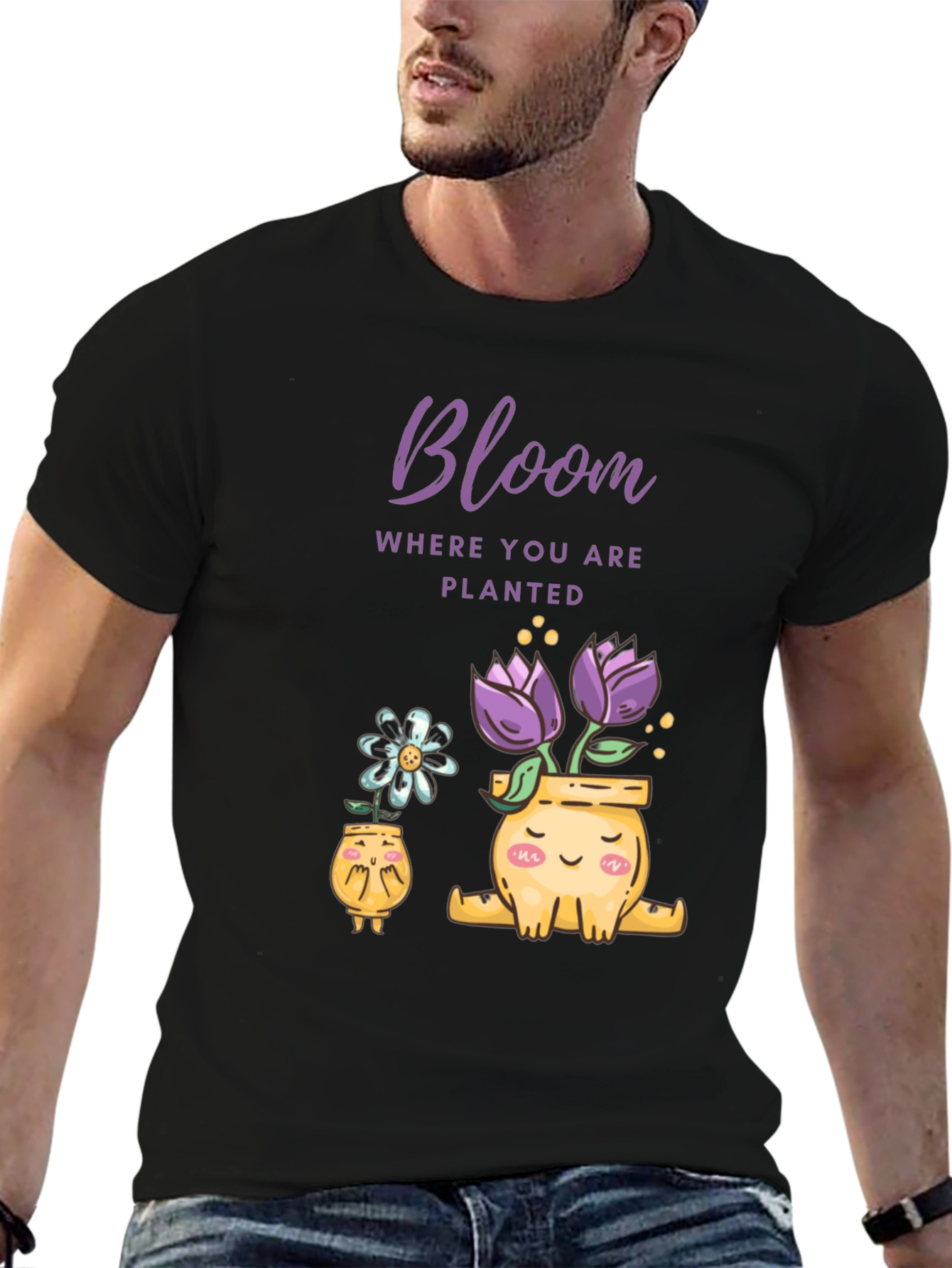 Bloom Where You Are Planted Graphic Tee