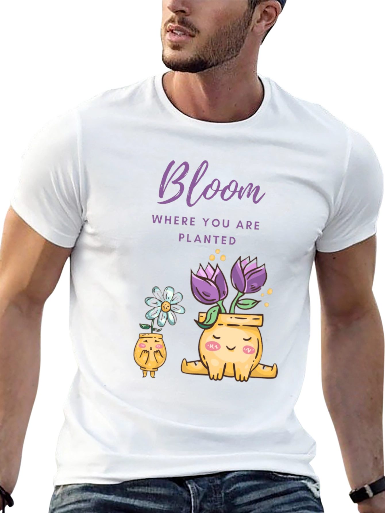 Bloom Where You Are Planted Graphic Tee