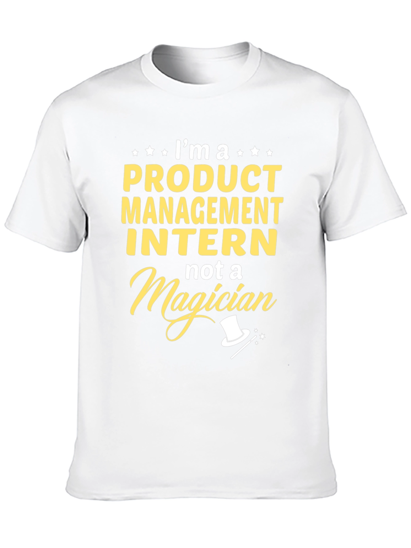 Product Management Intern T-Shirt - Magician Humor
