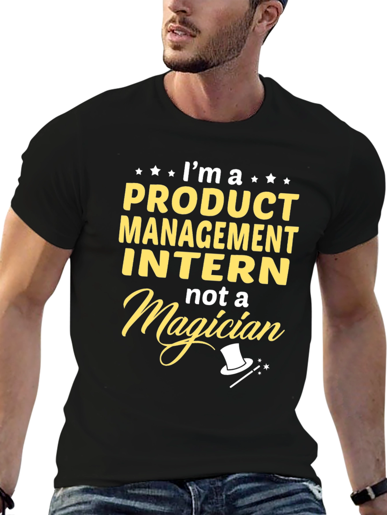 Product Management Intern T-Shirt - Magician Humor