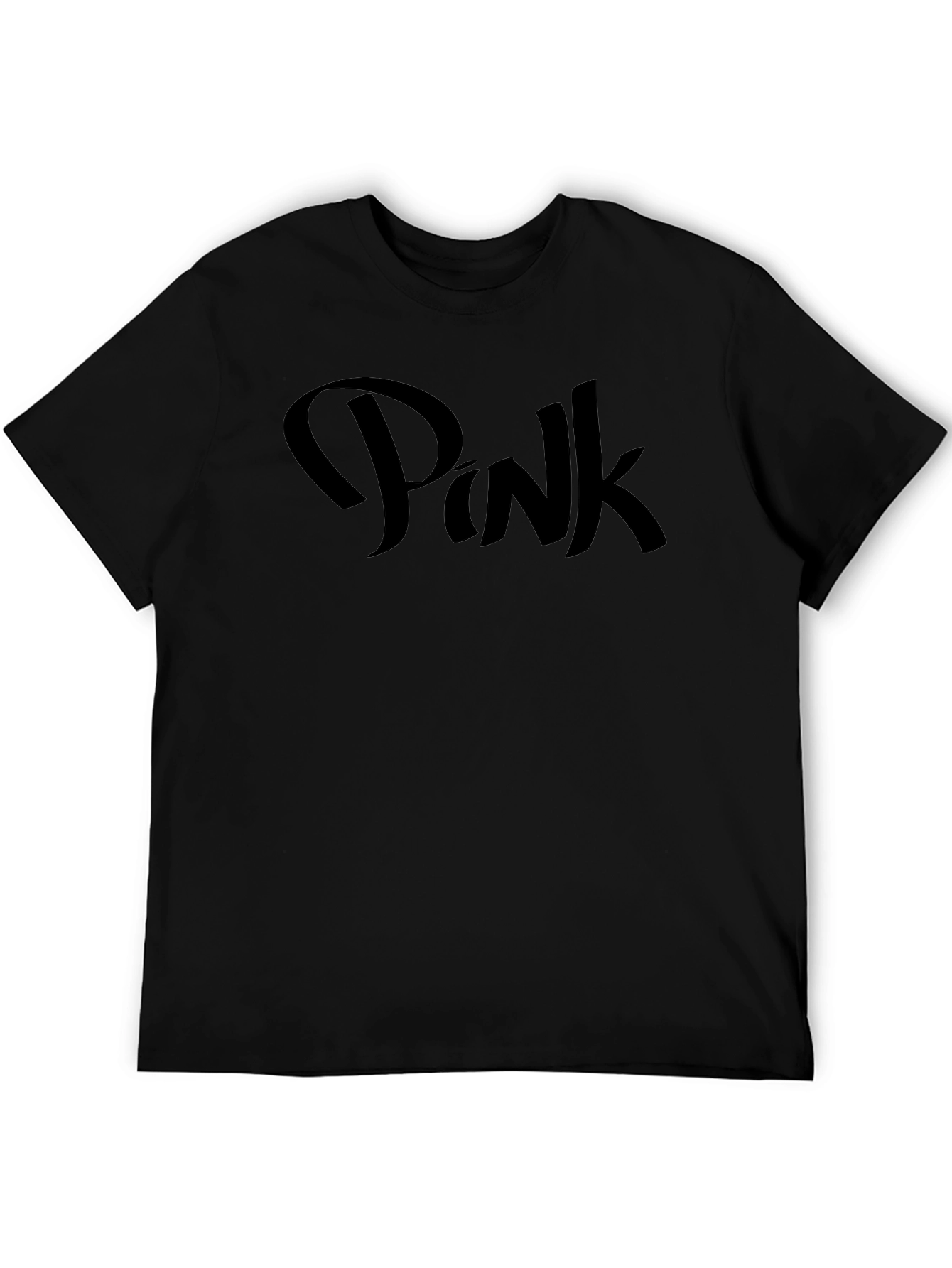Black Pink Graphic Tee - Casual Comfort