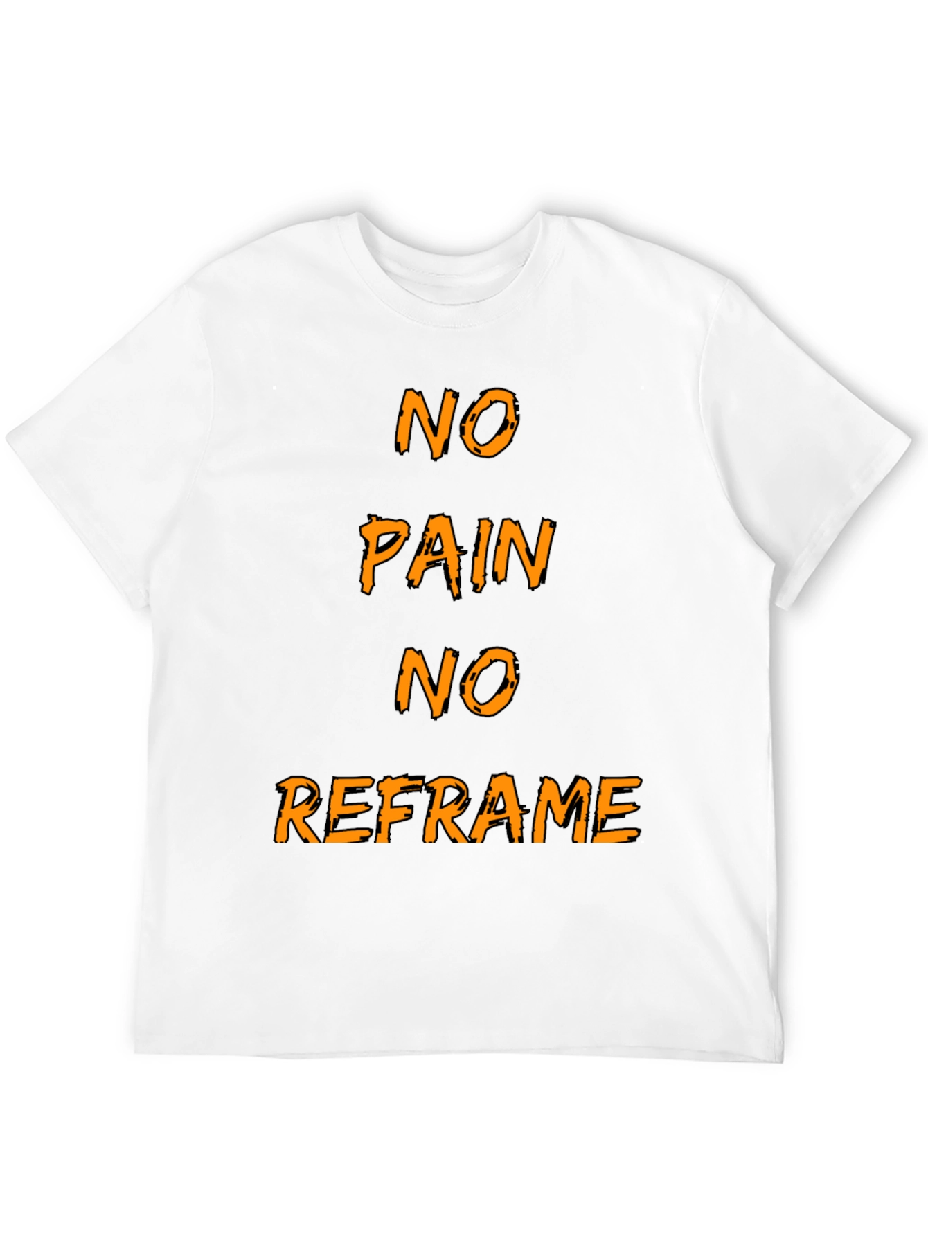 No Pain No Reframe Graphic T-Shirt