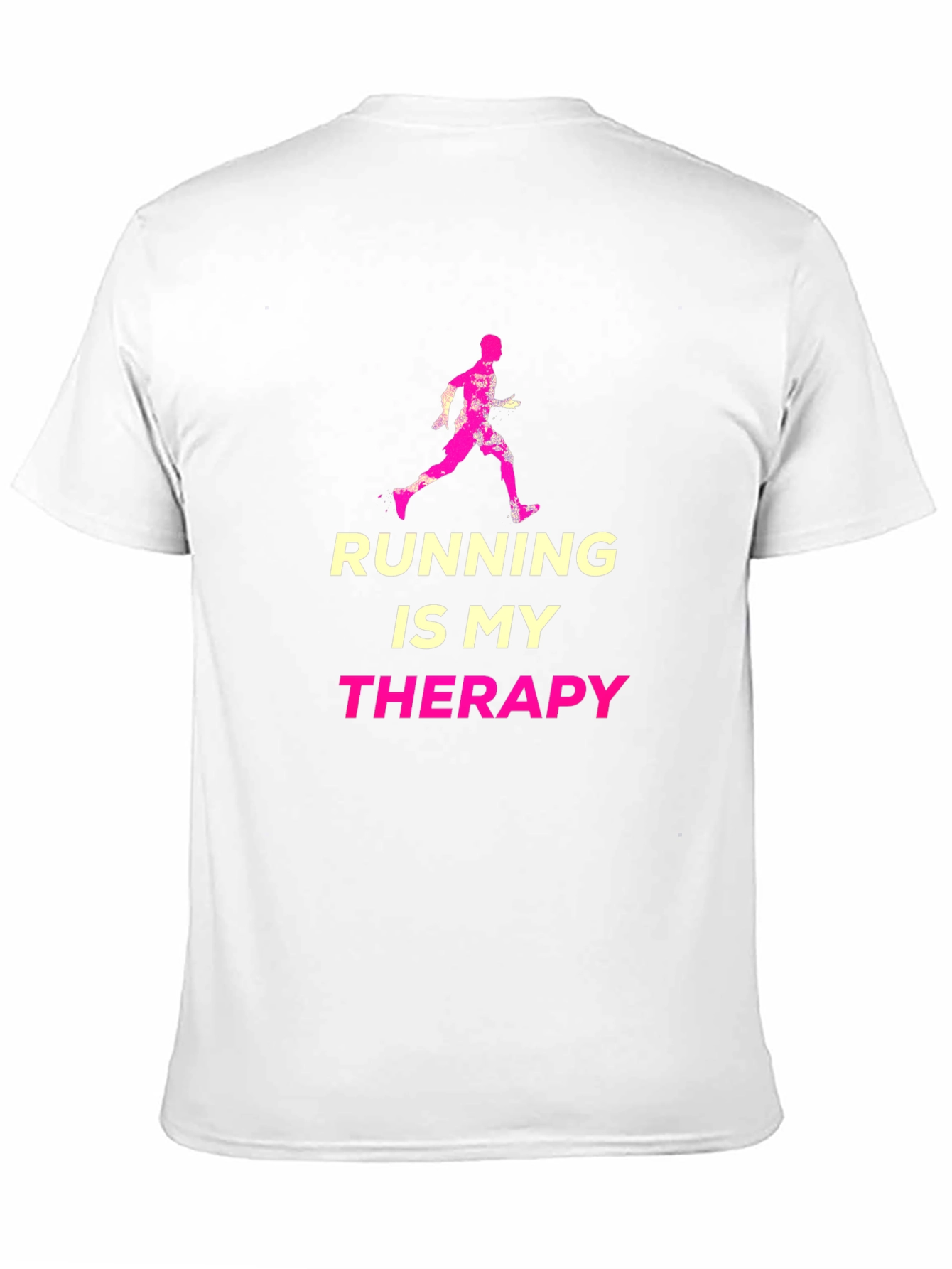 Running is My Therapy Graphic Tee