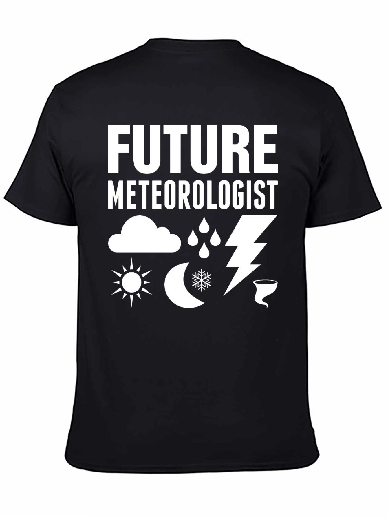 Future Meteorologist Graphic T-Shirt Weather Fan Tee