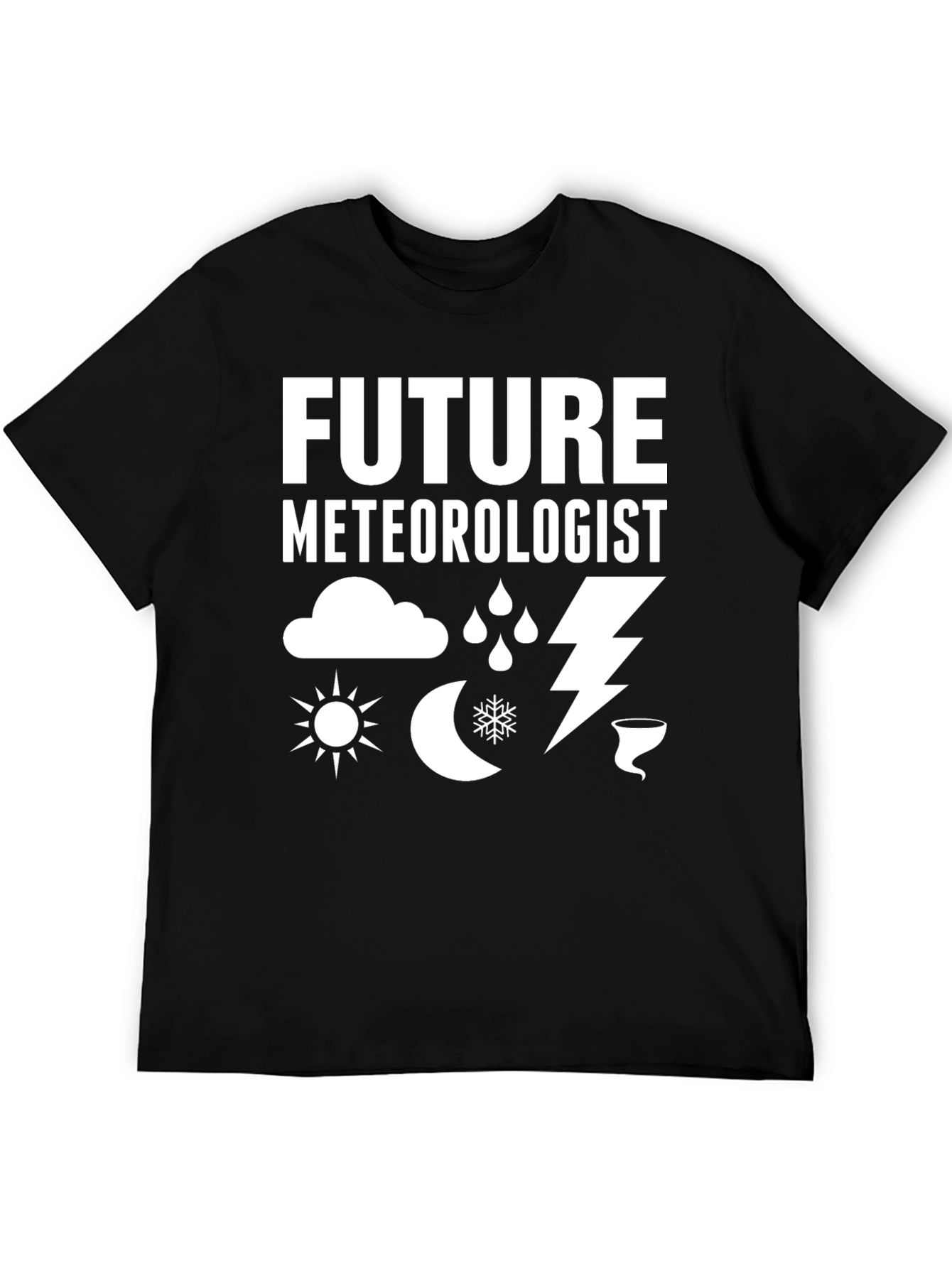 Future Meteorologist Graphic T-Shirt Weather Fan Tee