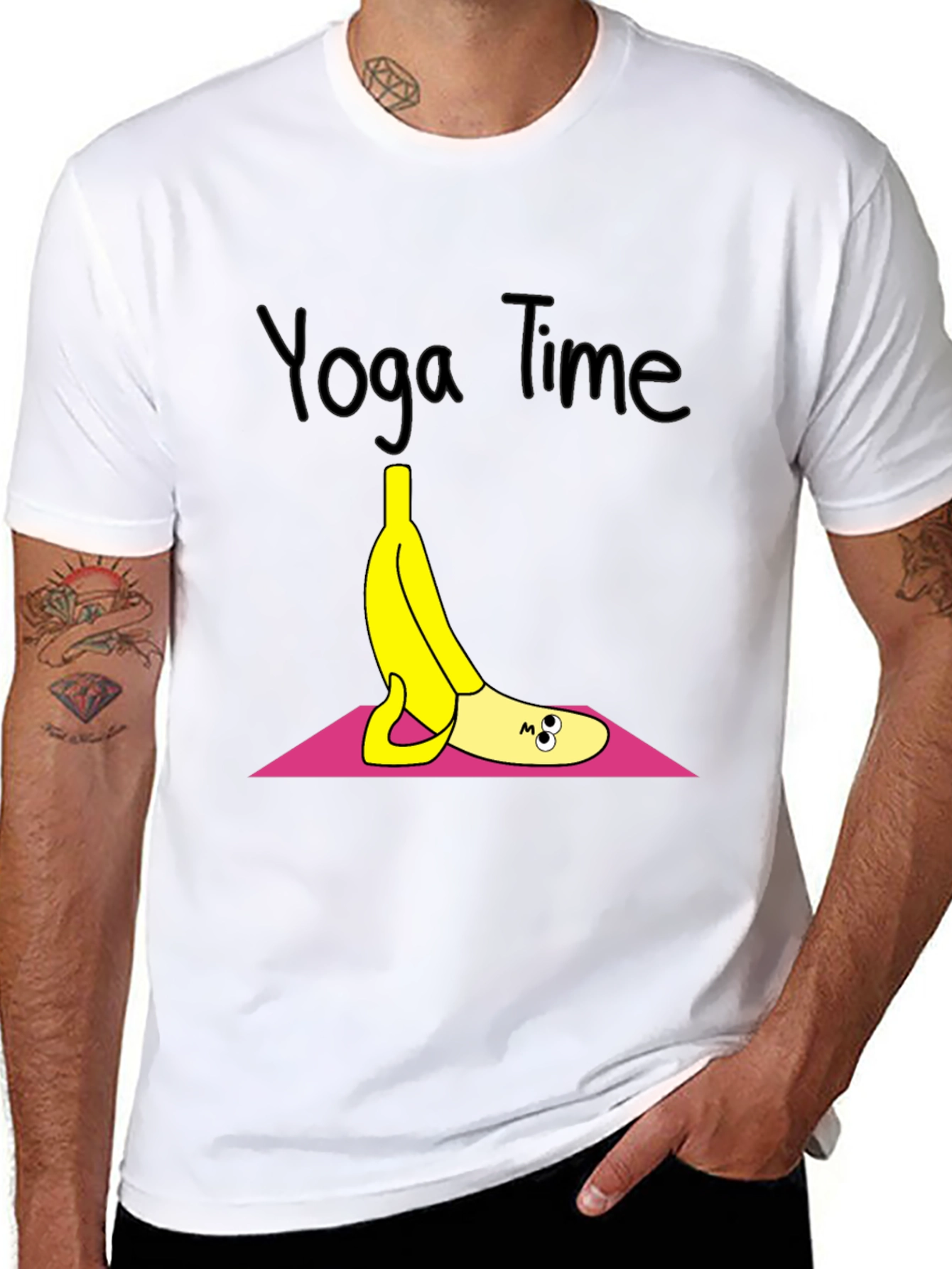 Yoga Banana T-Shirt - Relaxed Fit