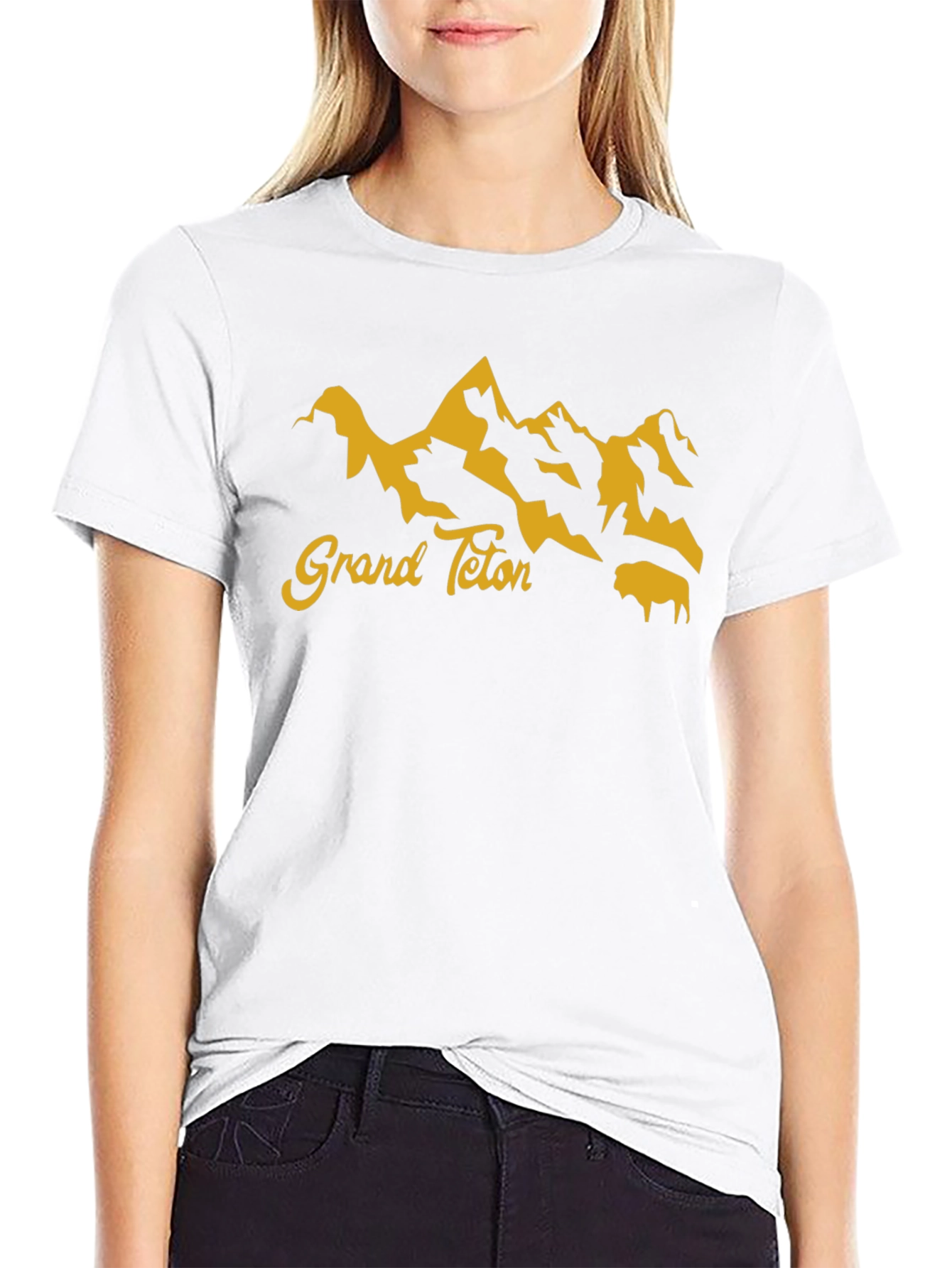 Grand Teton Graphic Tee - Black