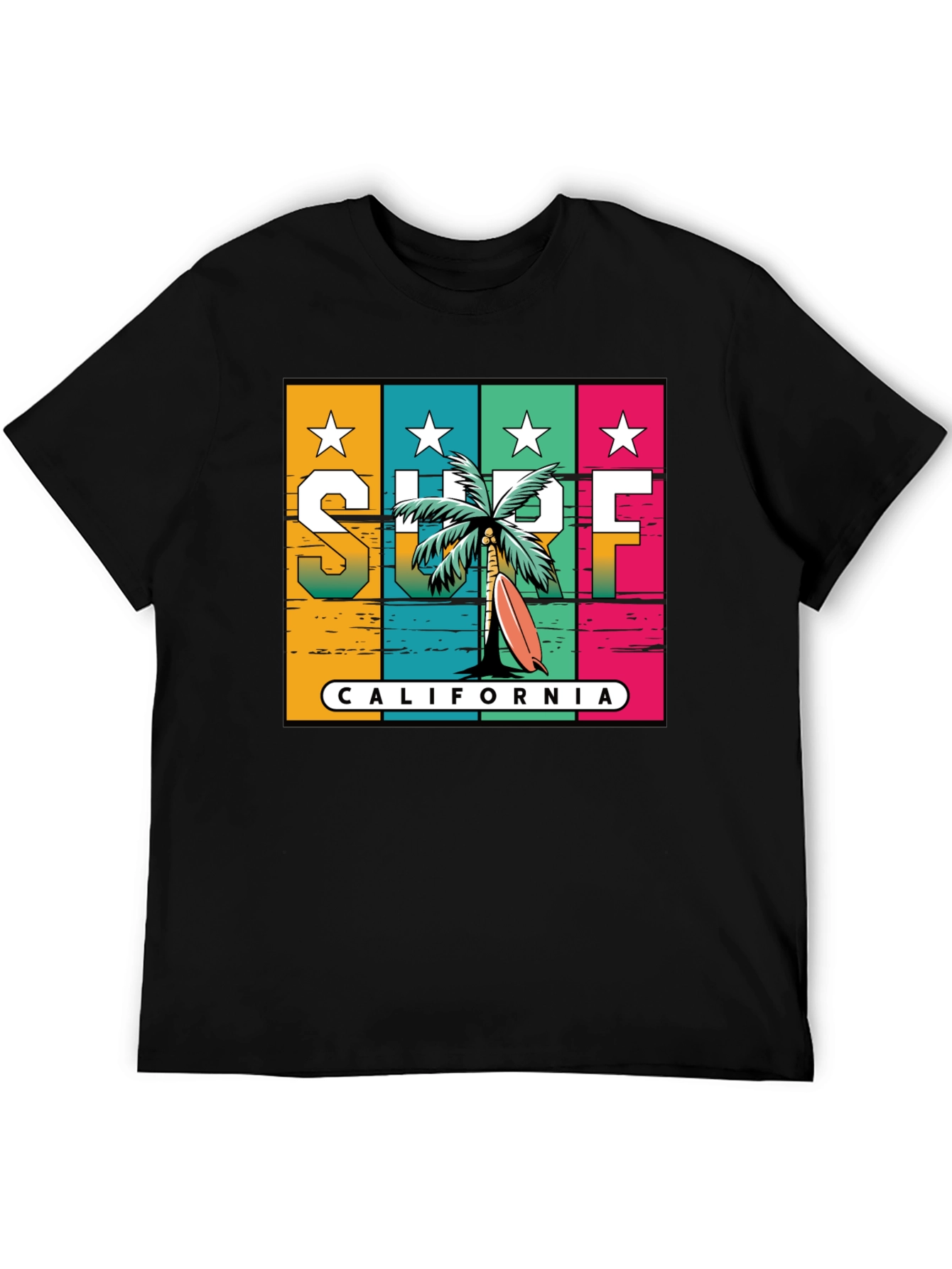 Surf California T-Shirt - Beach Style