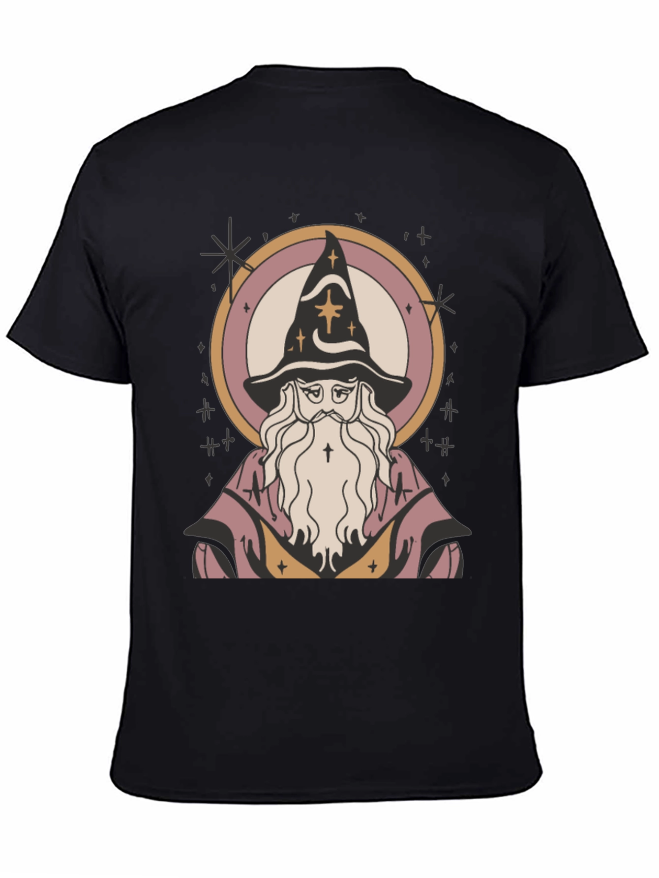 Wizard Graphic T-Shirt - Mystical Design Classic Fit