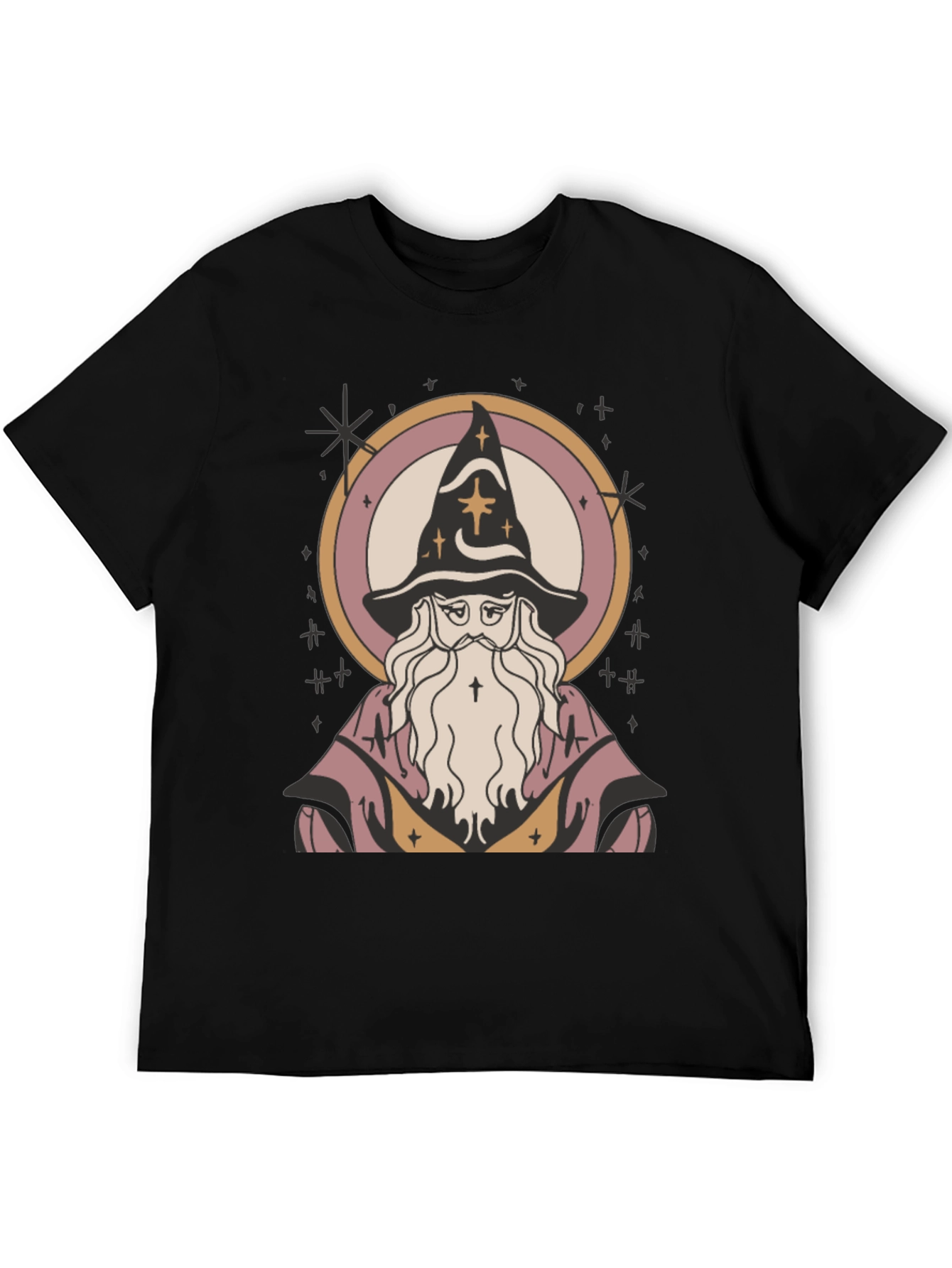 Wizard Graphic T-Shirt - Mystical Design Classic Fit