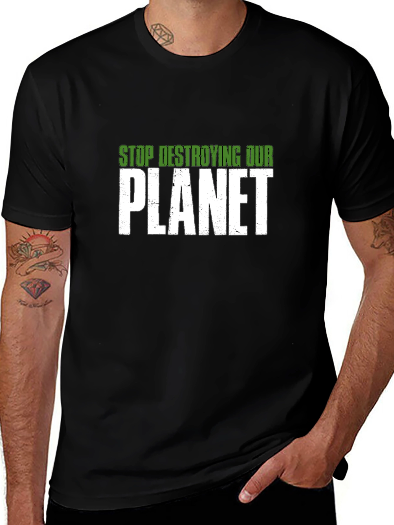 Eco-Friendly Planet Awareness T-Shirt