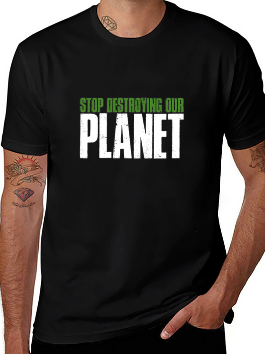 Eco-Friendly Planet Awareness T-Shirt