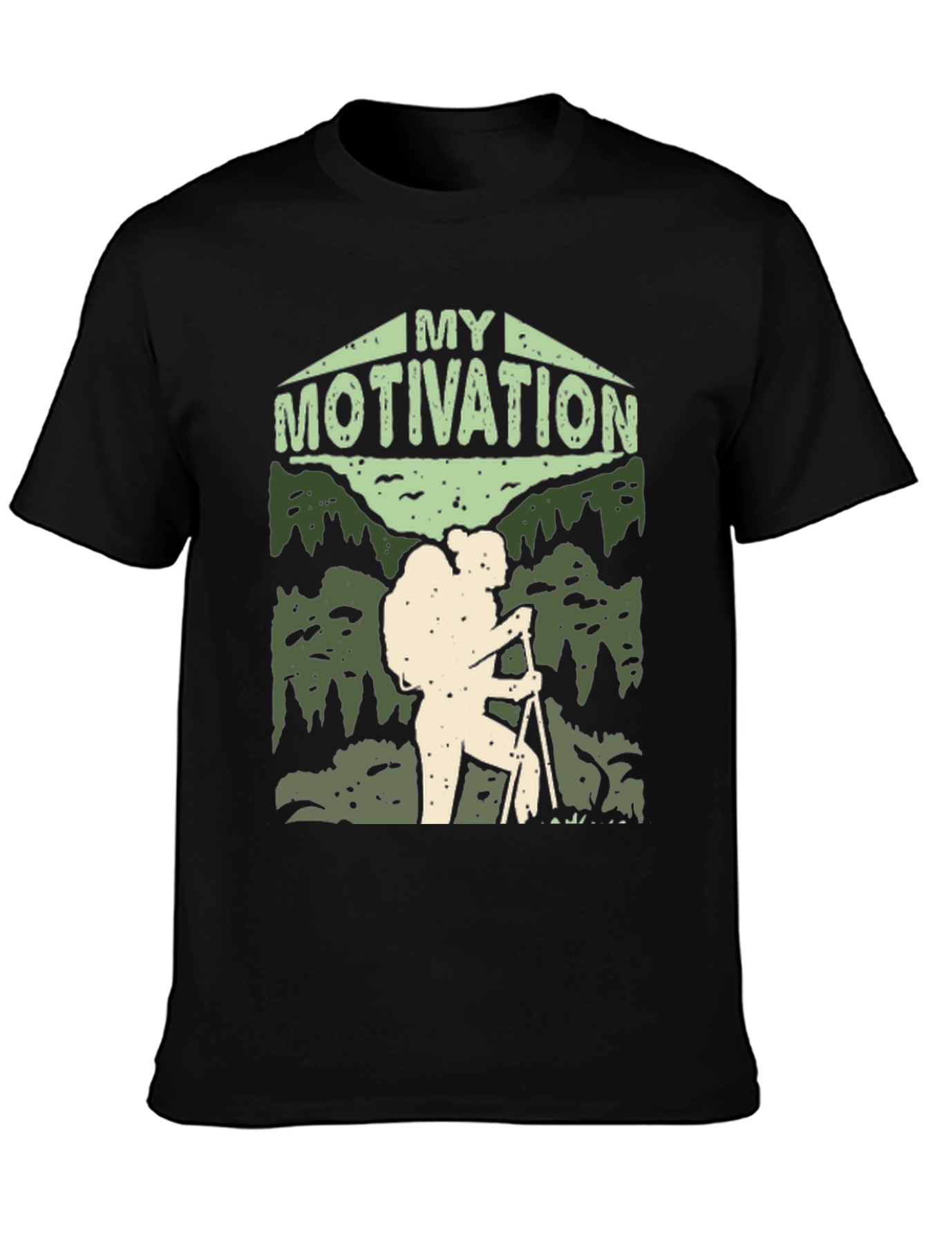 My Motivation Hiker Graphic T-Shirt