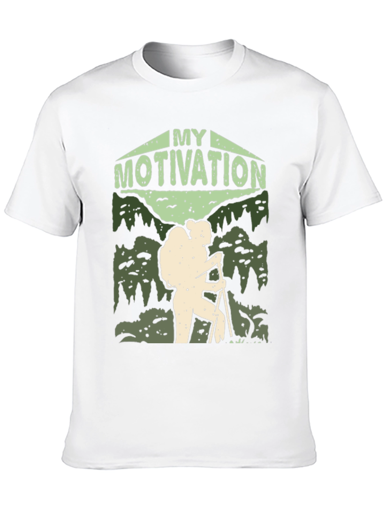 My Motivation Hiker Graphic T-Shirt