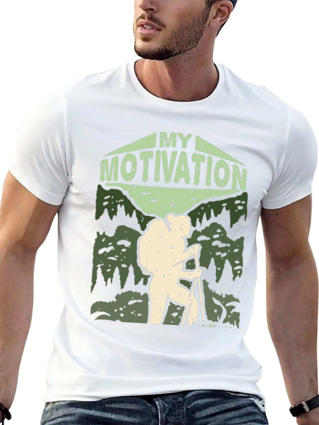 My Motivation Hiker Graphic T-Shirt