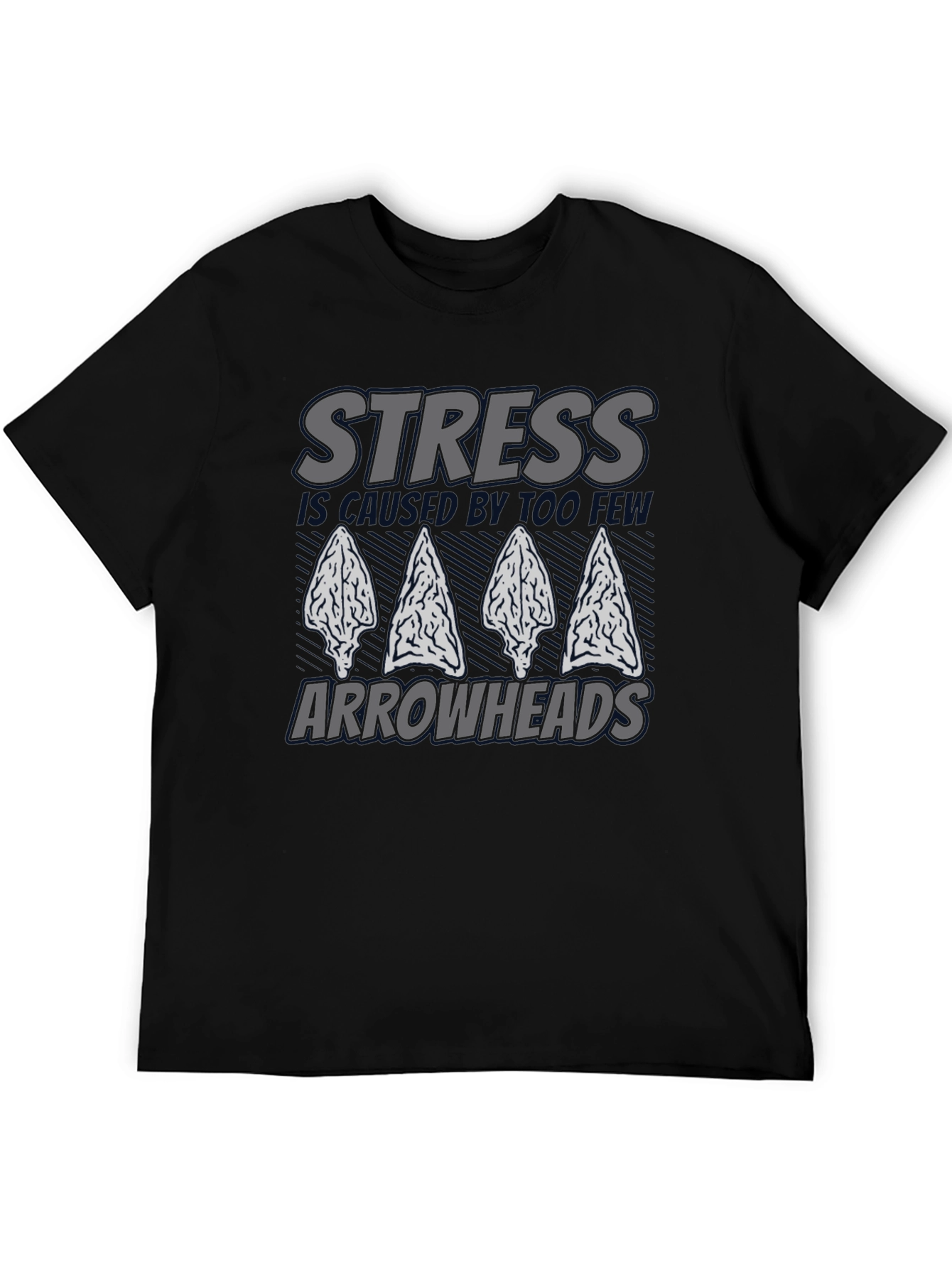 Stress Arrowhead T-Shirt - Funny Arrow Hunting Shirt