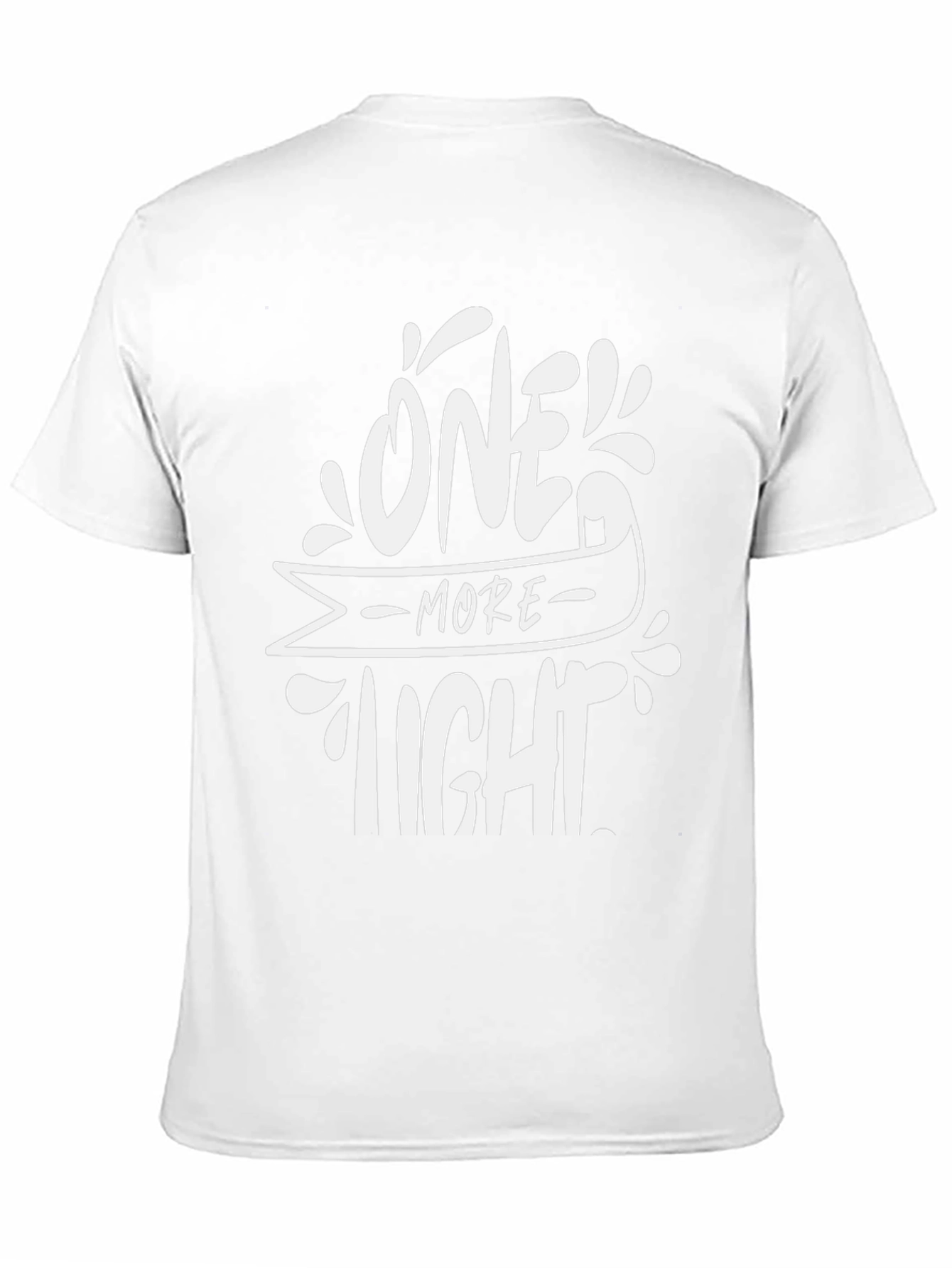 One More Tight Black Graphic Tee