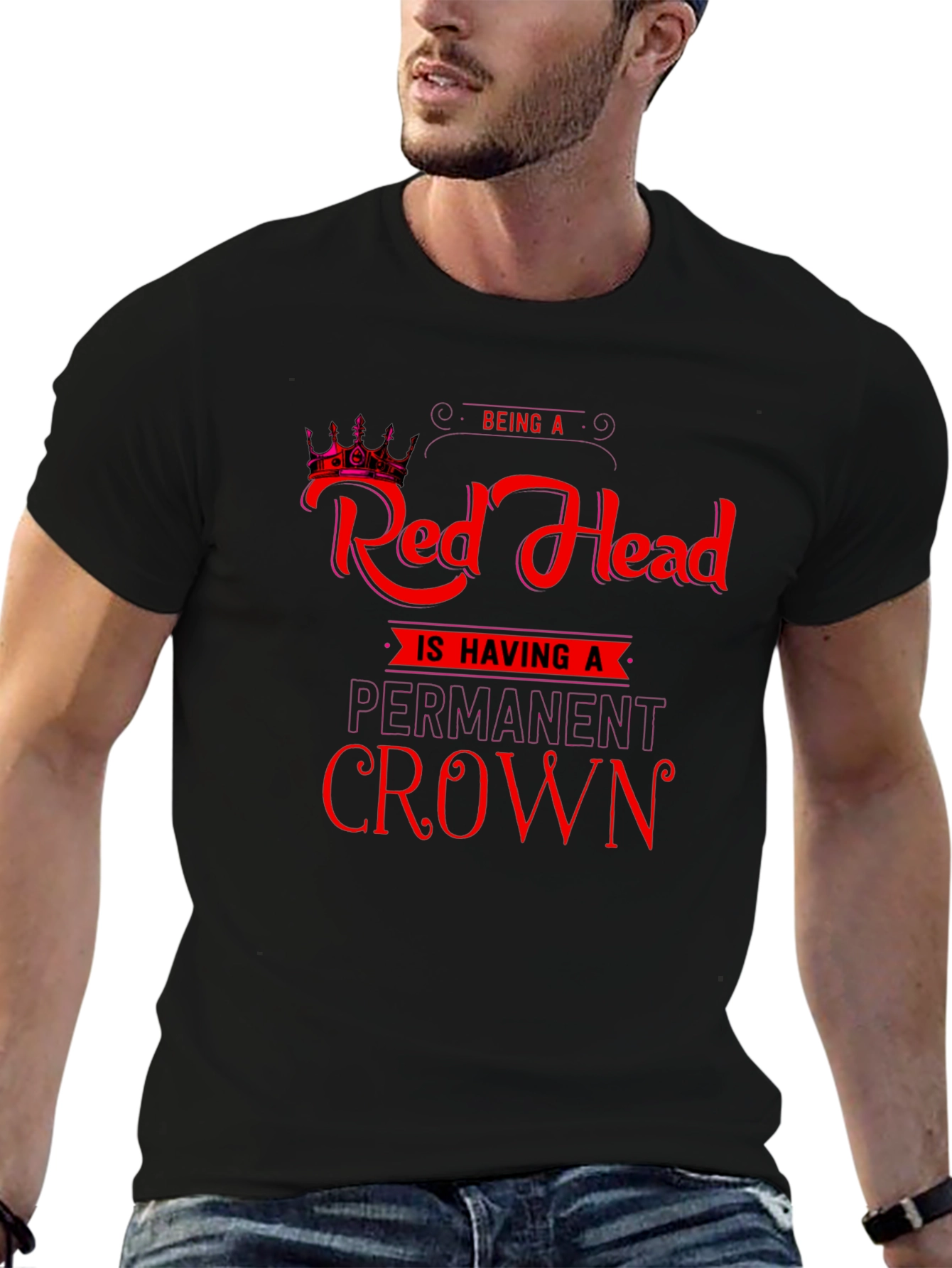 Redhead Permanent Crown Graphic Tee - Unisex