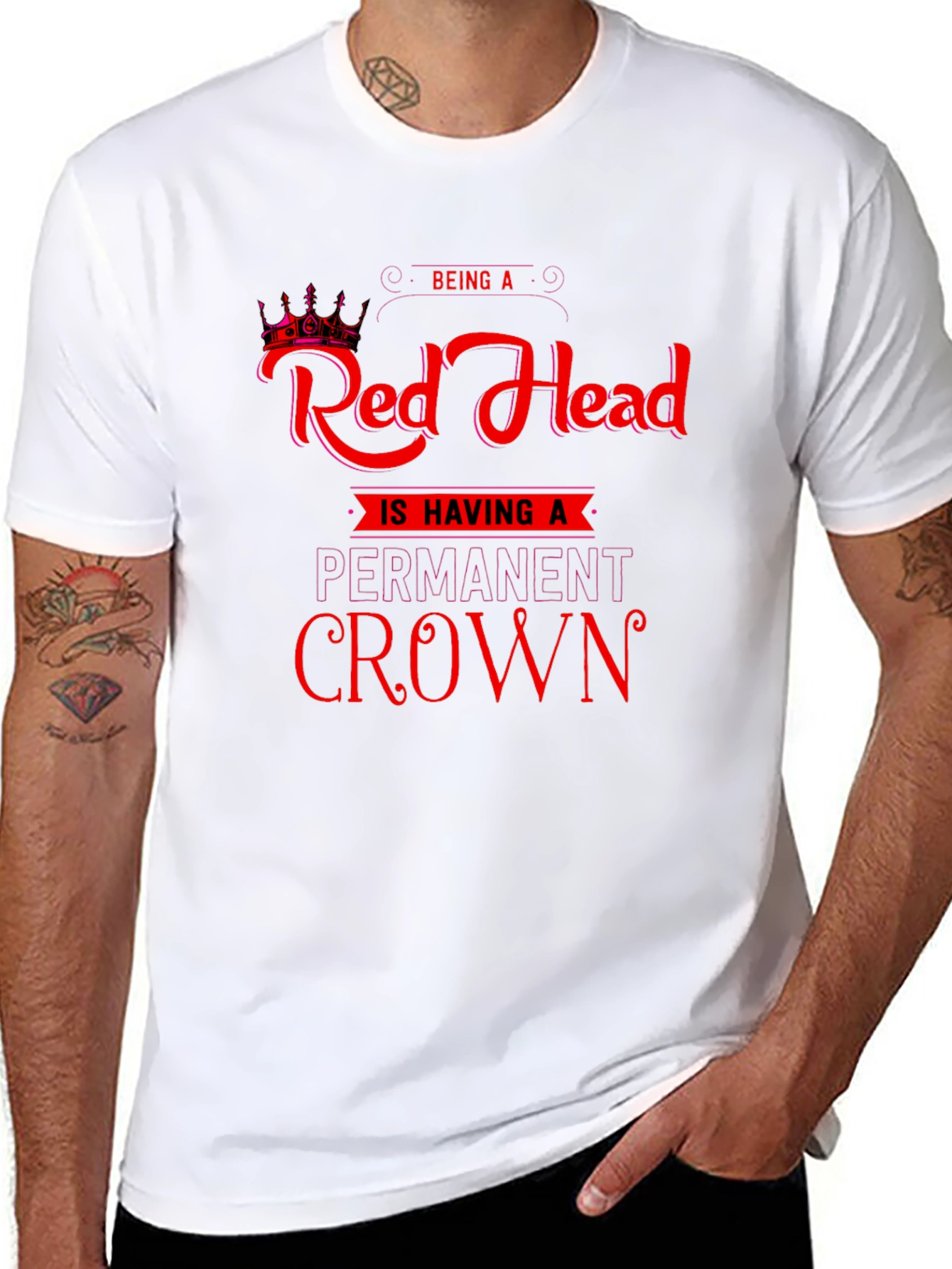 Redhead Permanent Crown Graphic Tee - Unisex