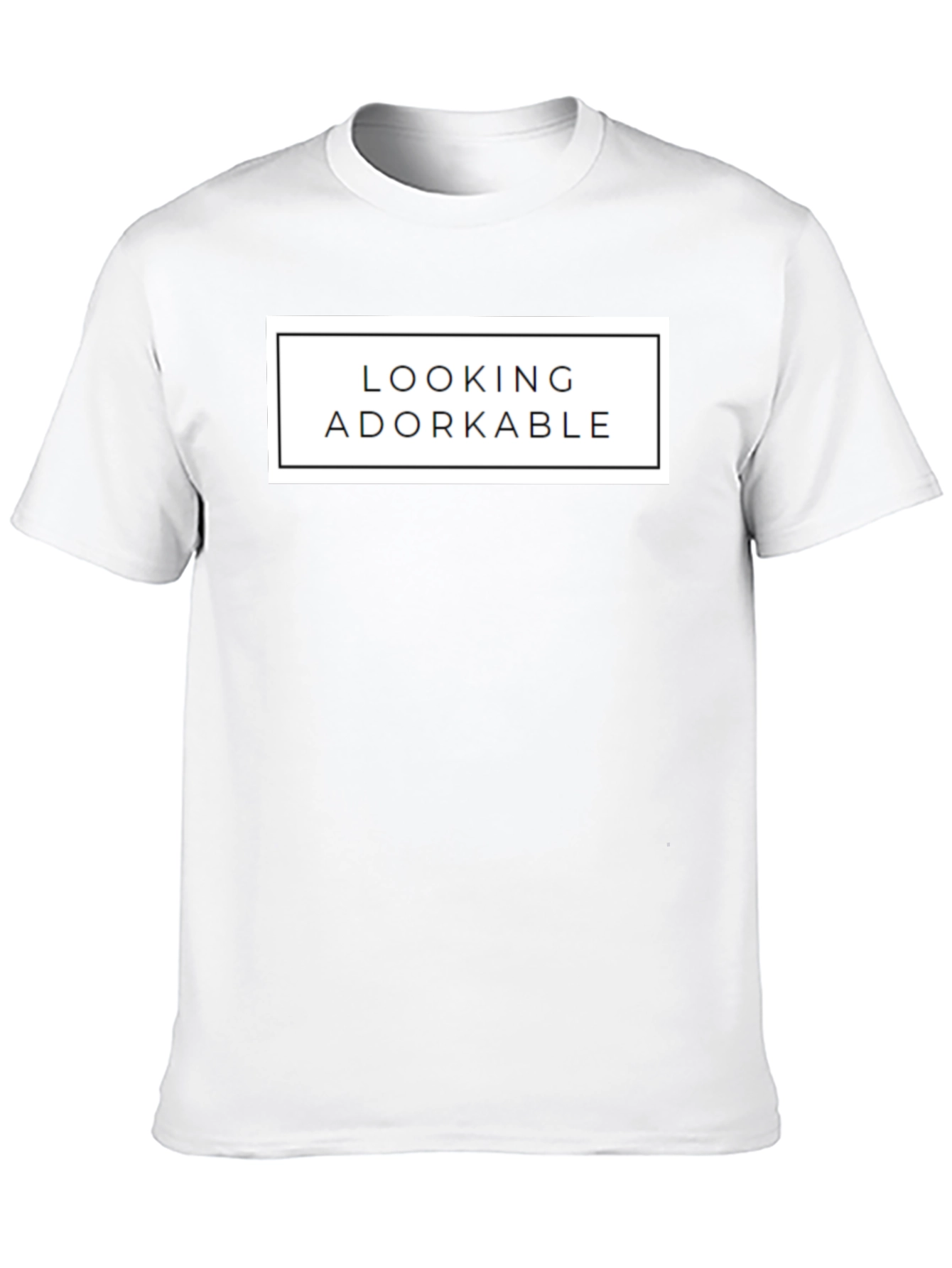Looking Adorkable Graphic Tee - Black