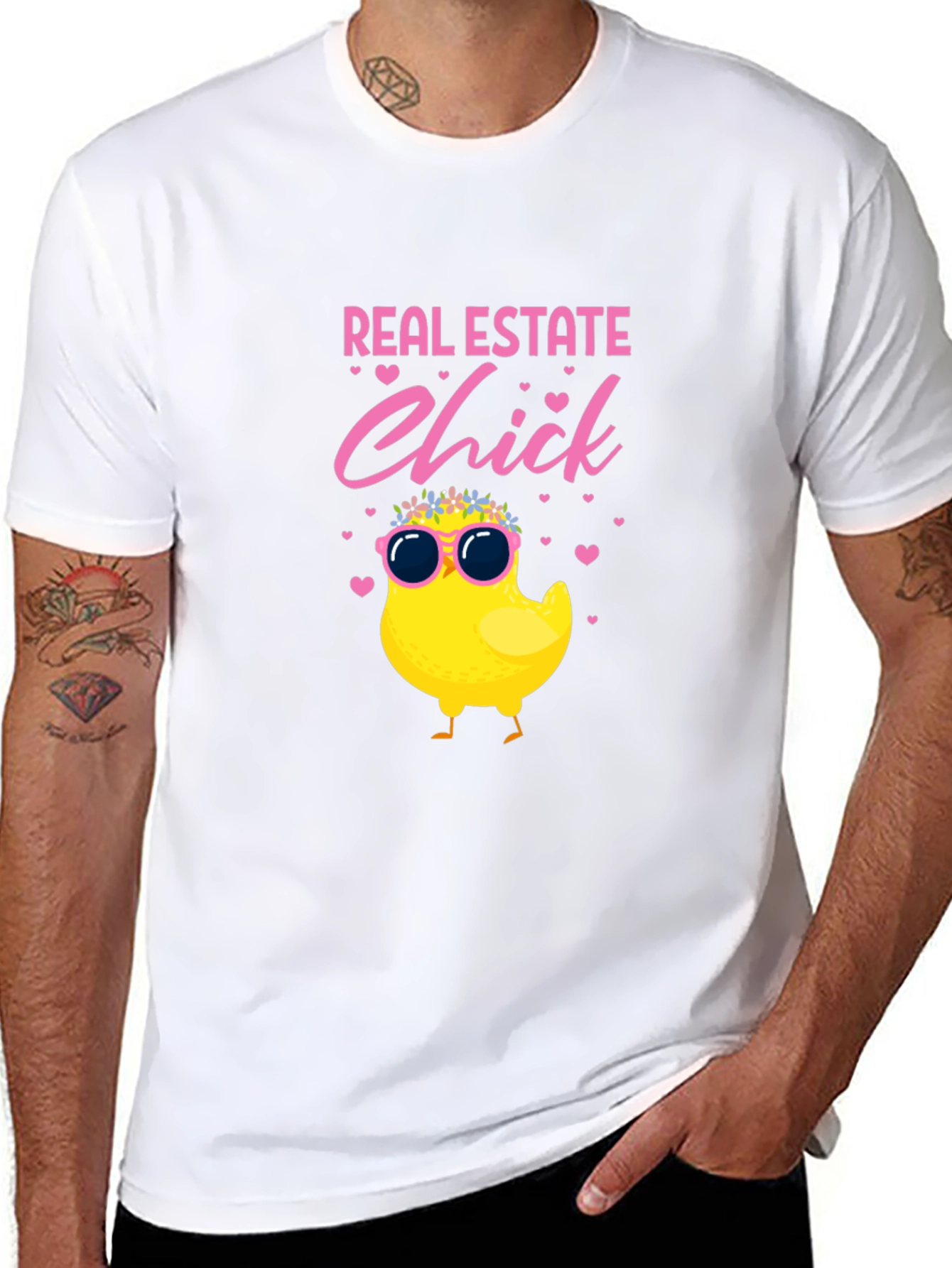 Real Estate Chick T-Shirt - Cute Realtor Apparel