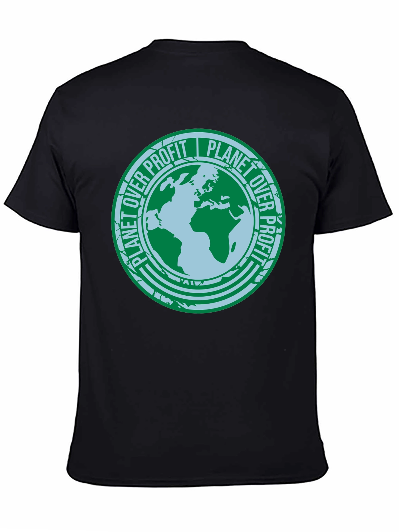 Planet Over Profit T-Shirt - Eco-Friendly Earth Design