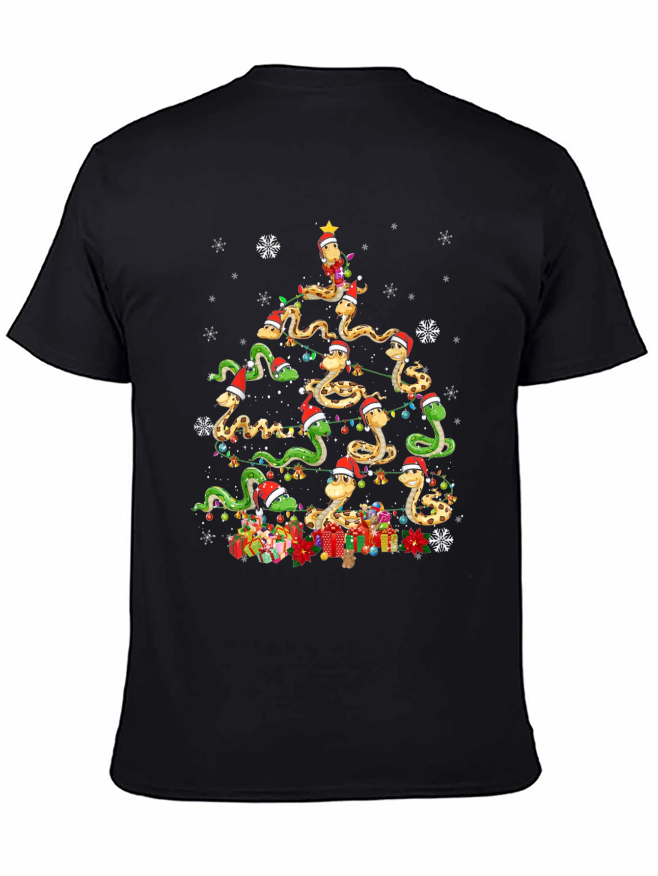 Snakes Christmas Tree T-Shirt