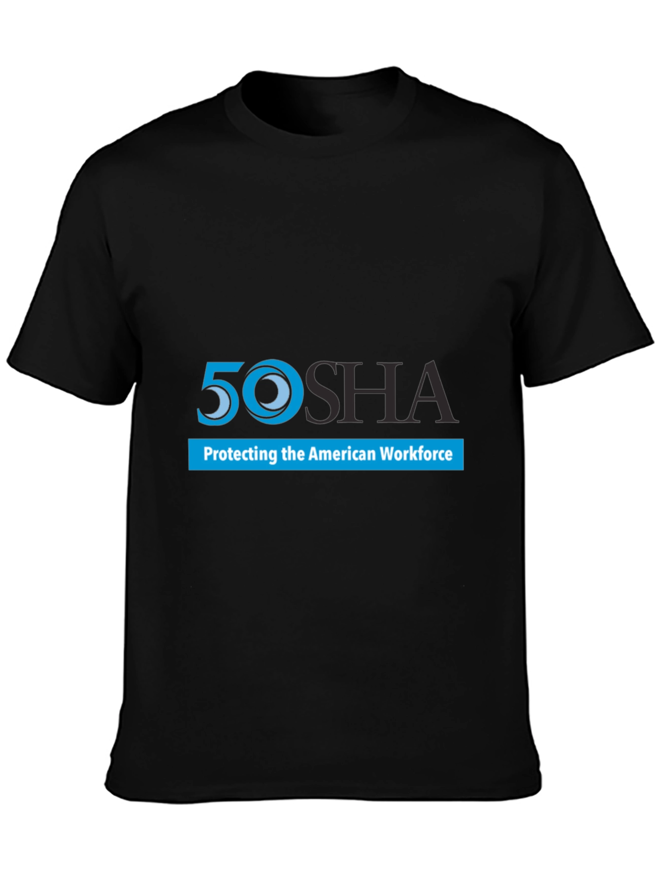 OSHA 50th Anniversary Black T-Shirt