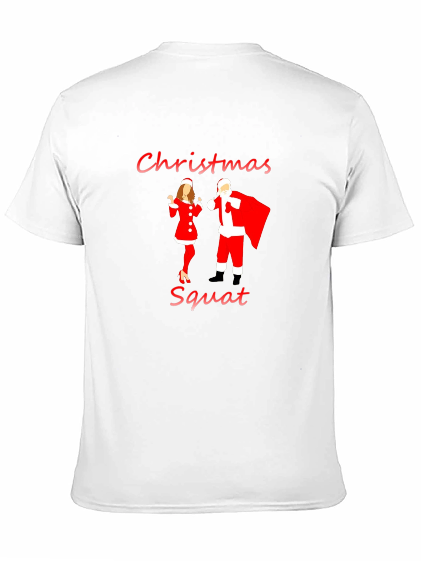 Christmas Squat Graphic T-Shirt