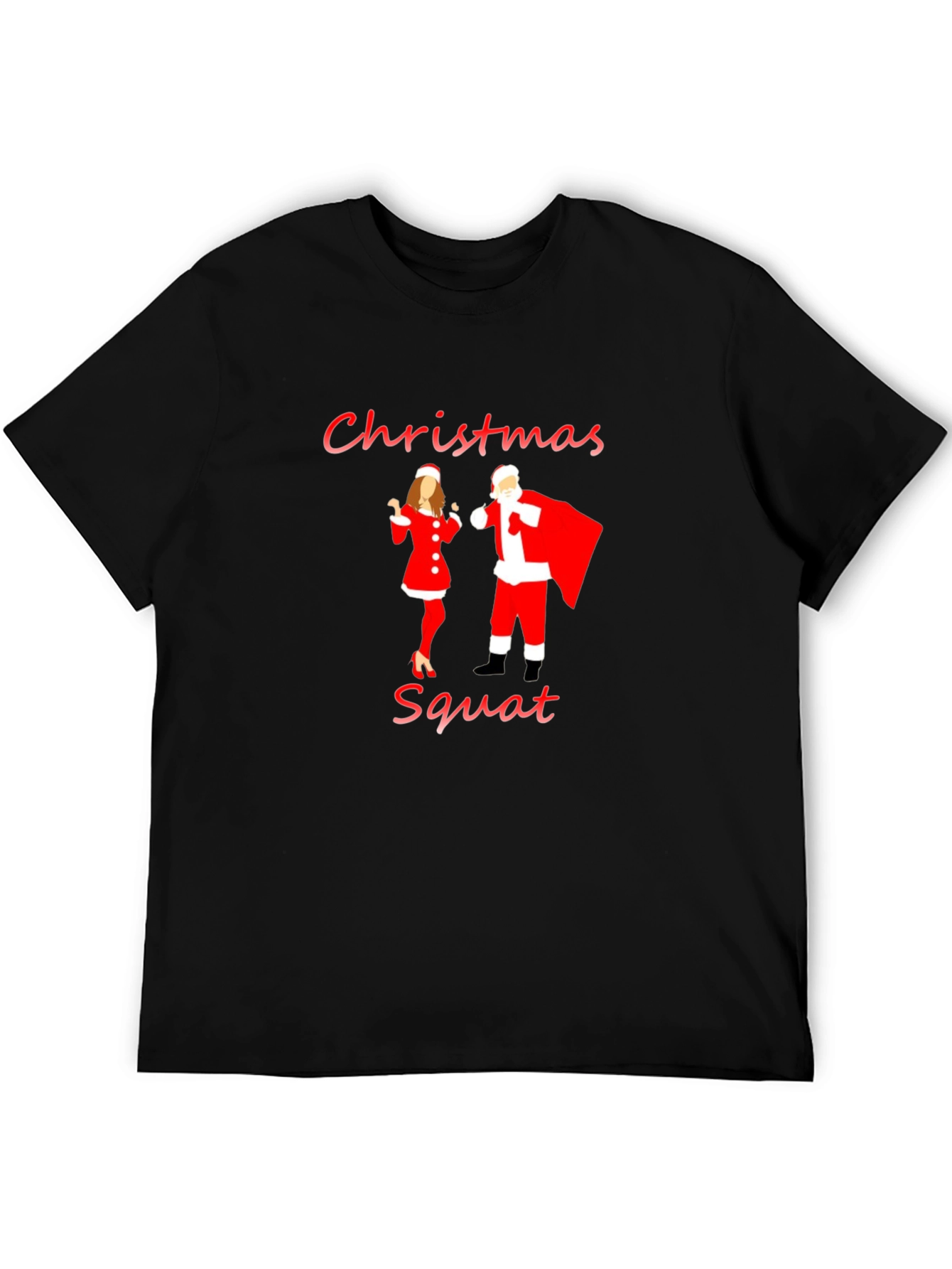 Christmas Squat Graphic T-Shirt