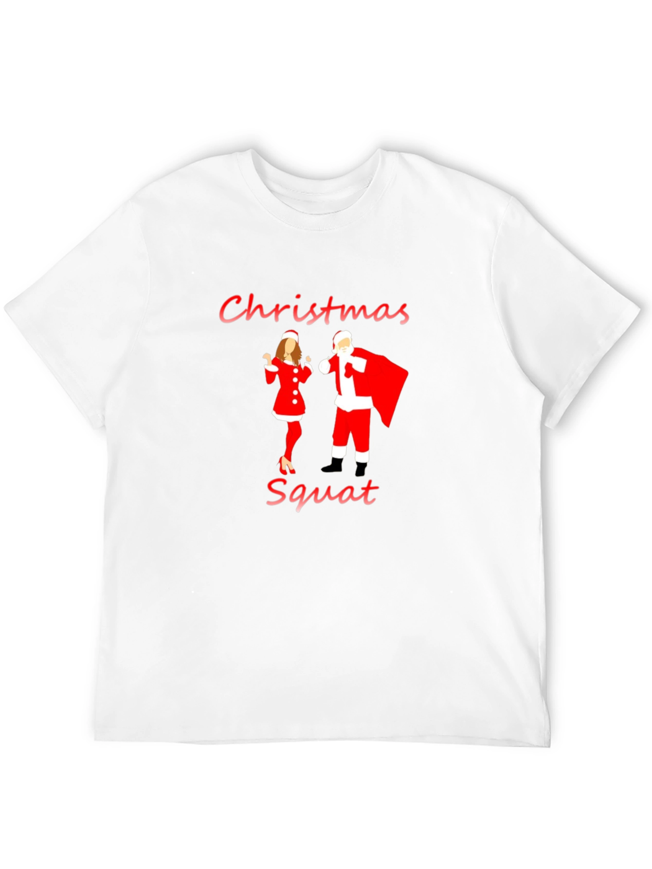 Christmas Squat Graphic T-Shirt