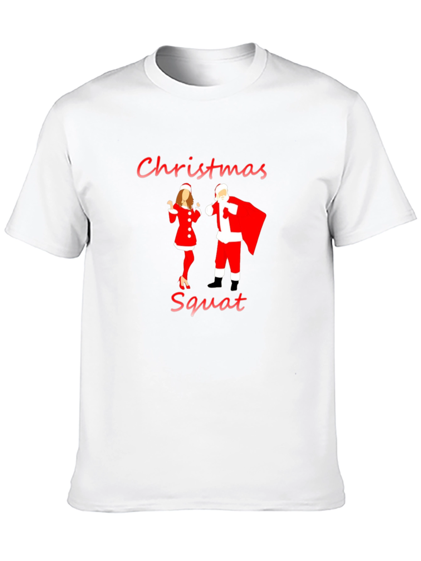 Christmas Squat Graphic T-Shirt