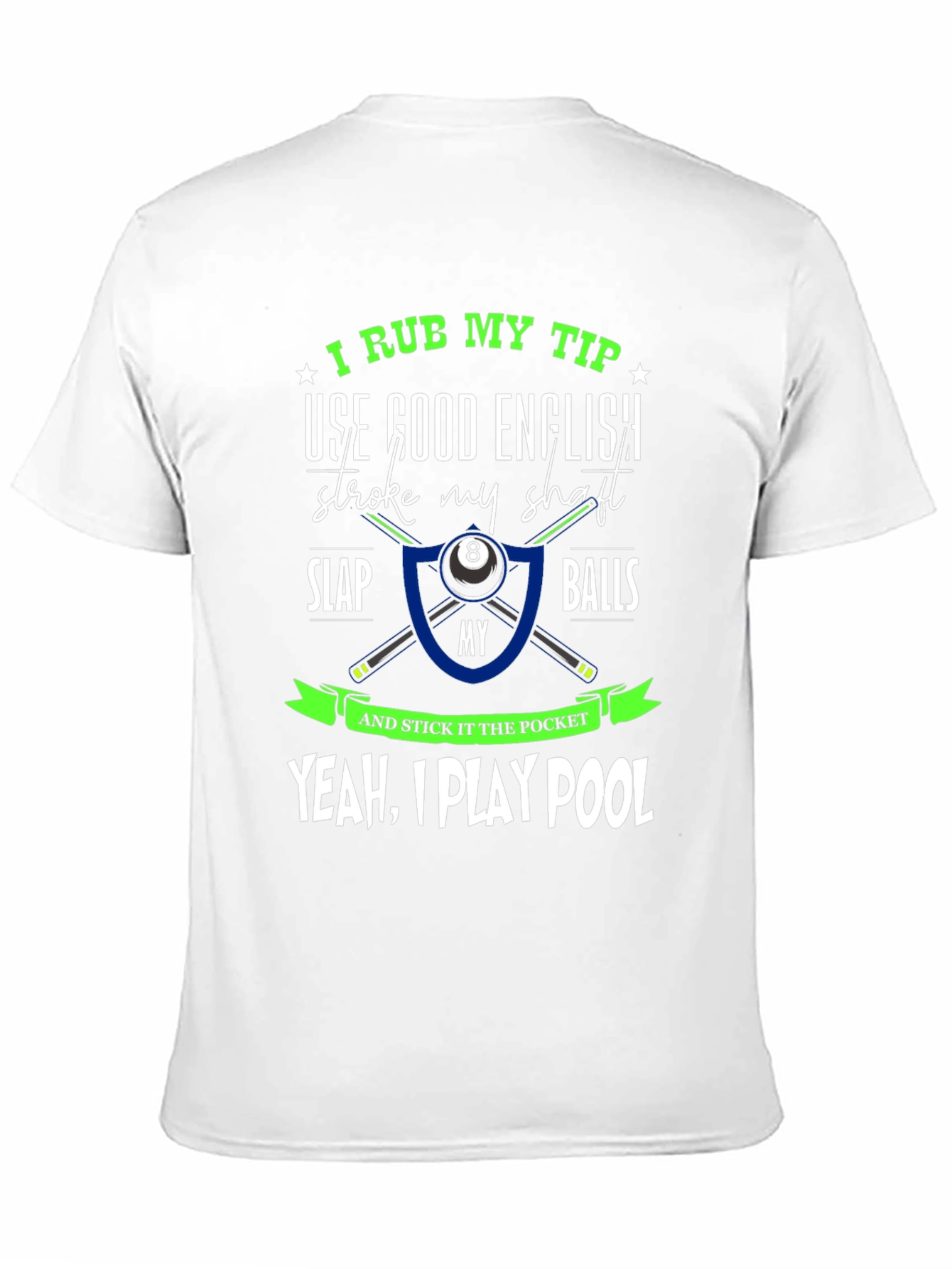 Funny Pool Player T-Shirt