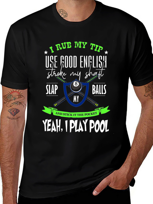 Funny Pool Player T-Shirt