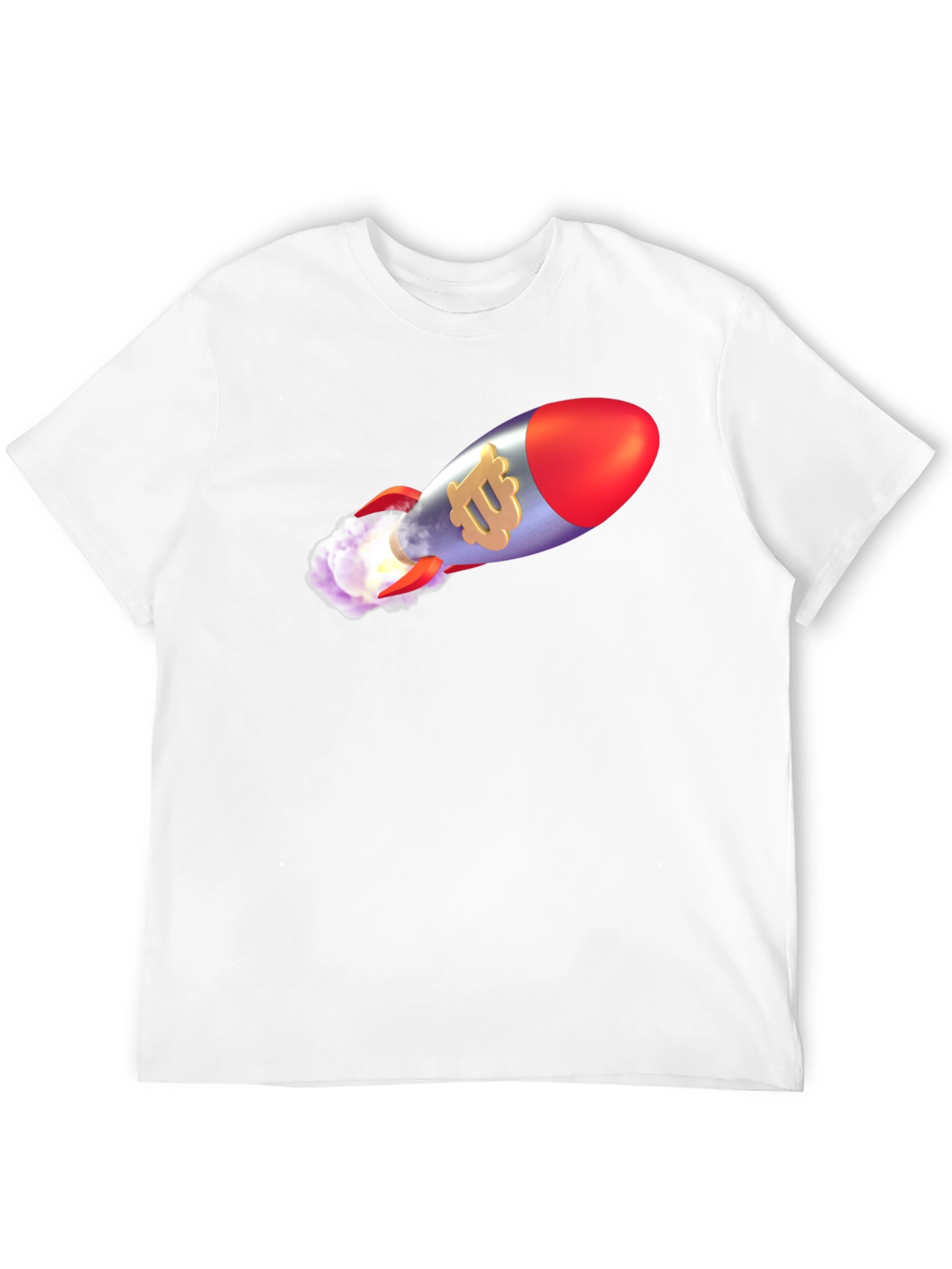 Bitcoin Rocket T-Shirt - Crypto to the Moon!
