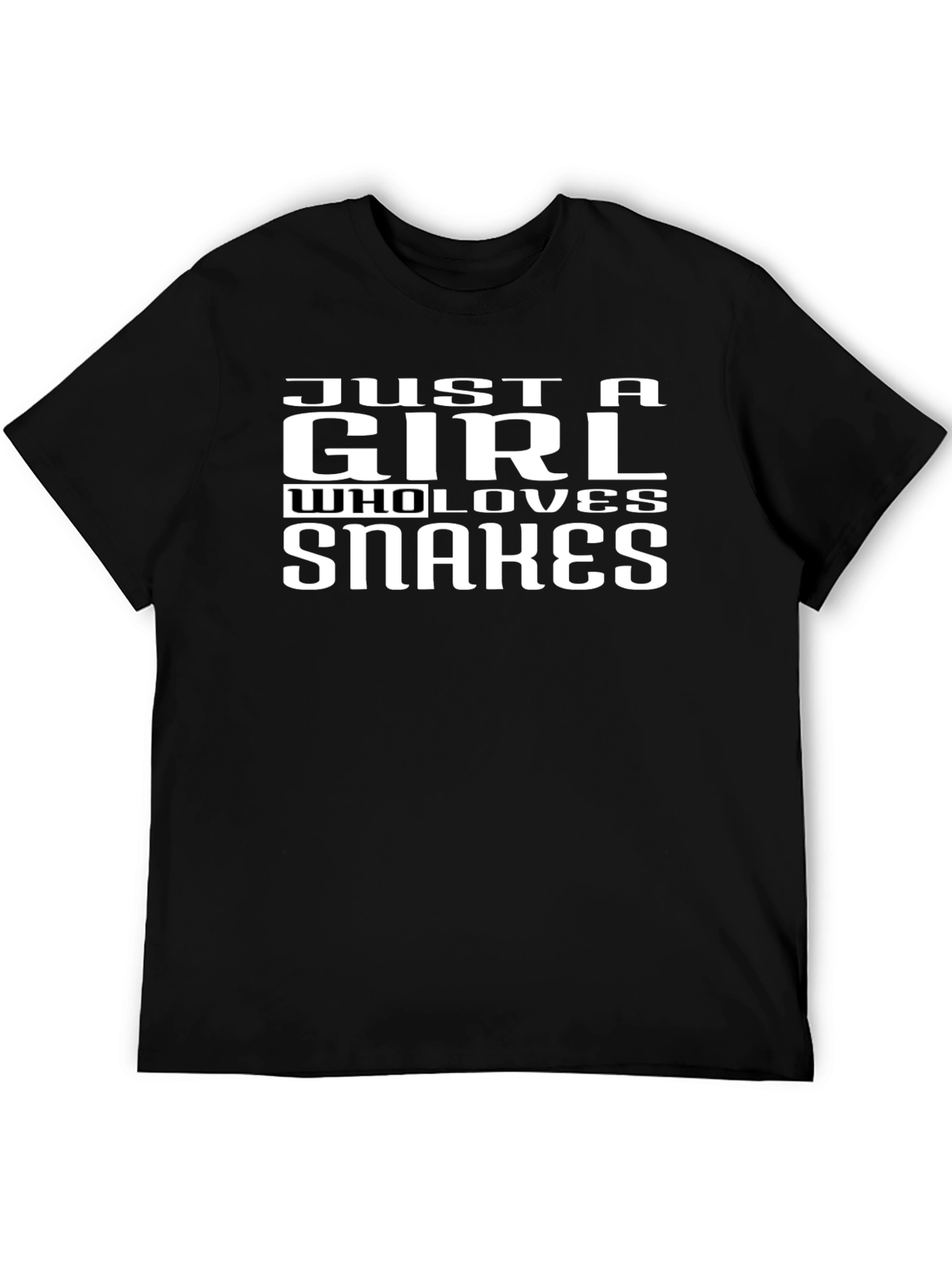 Just A Girl Who Loves Snakes T-Shirt