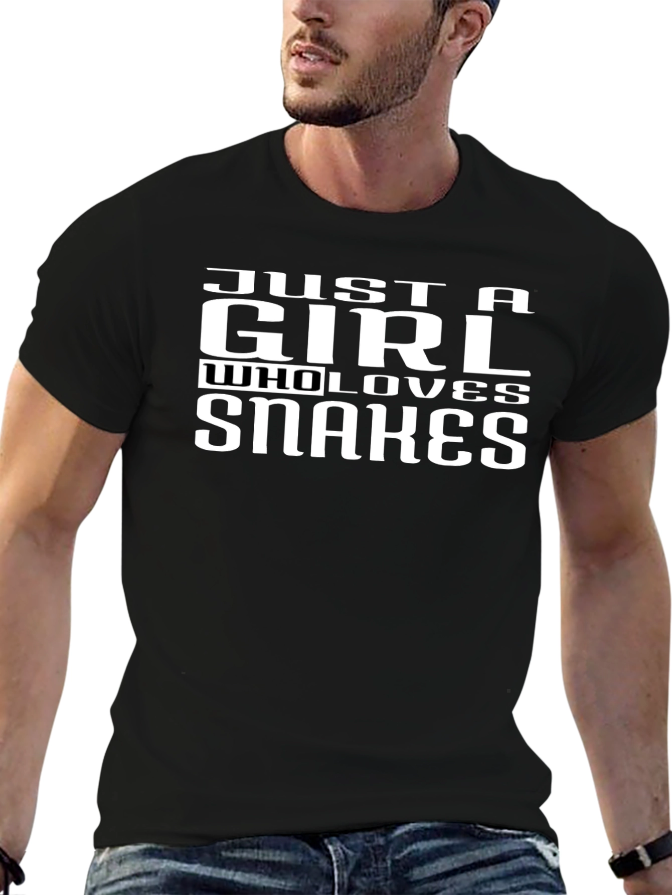 Just A Girl Who Loves Snakes T-Shirt