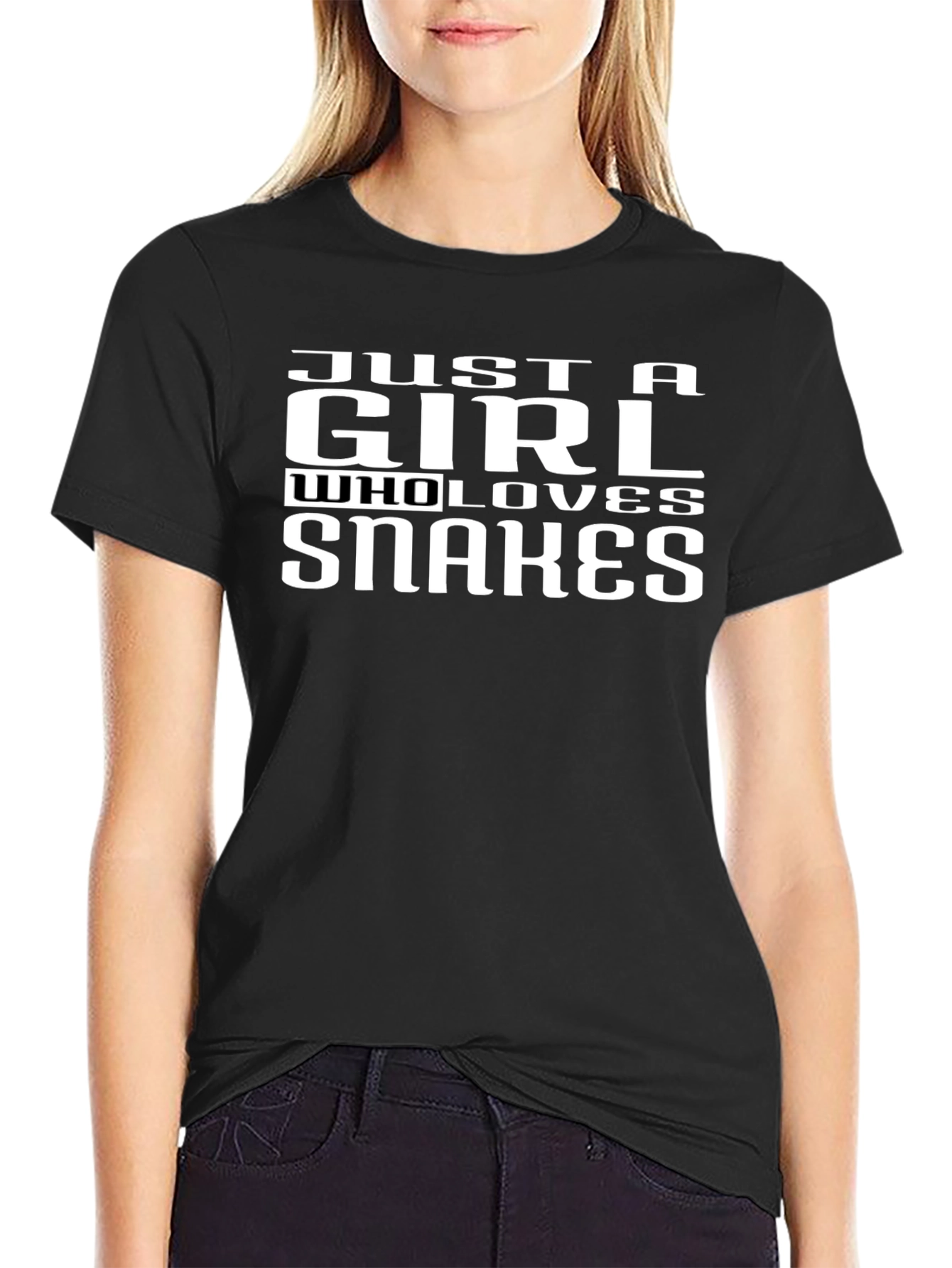 Just A Girl Who Loves Snakes T-Shirt