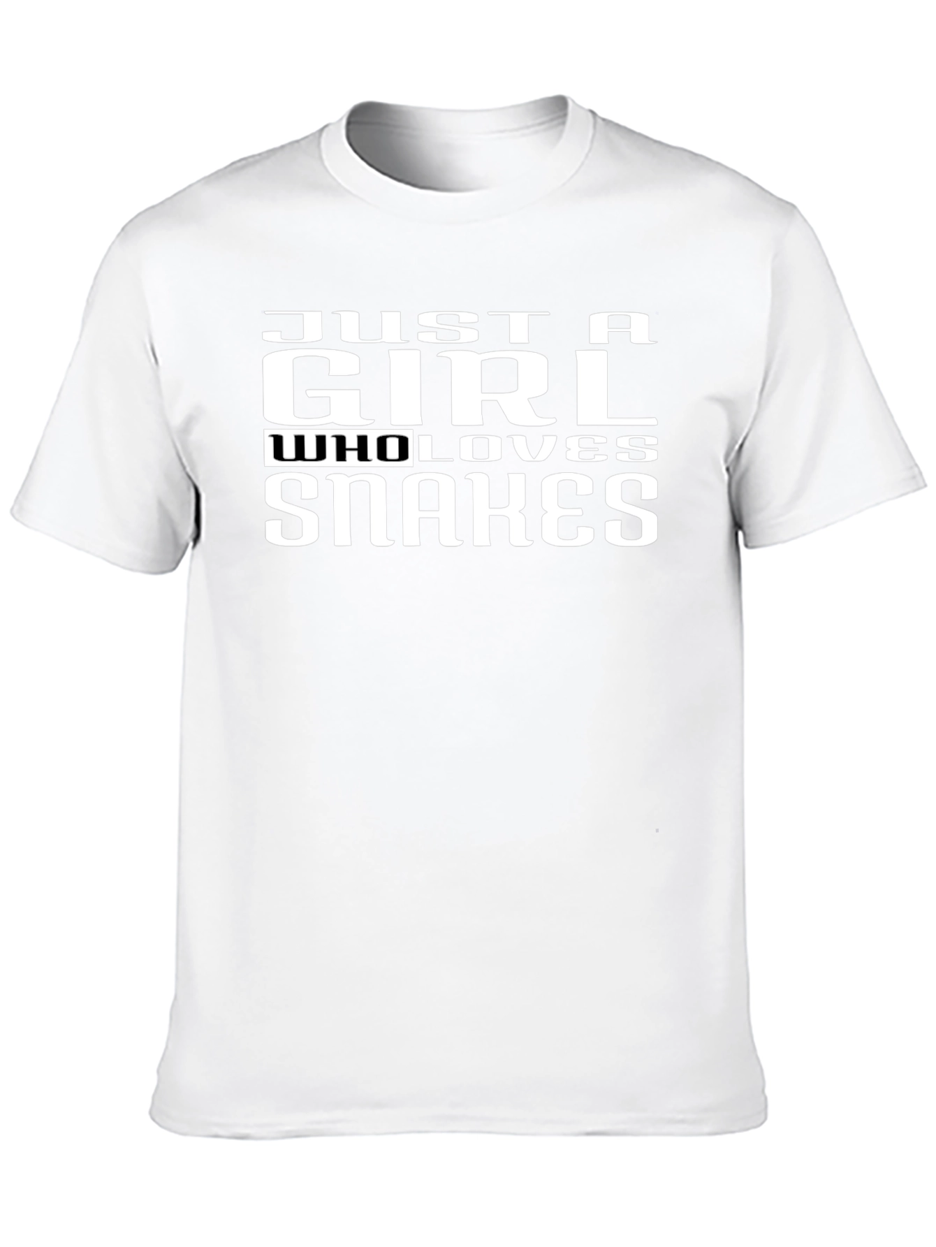 Just A Girl Who Loves Snakes T-Shirt