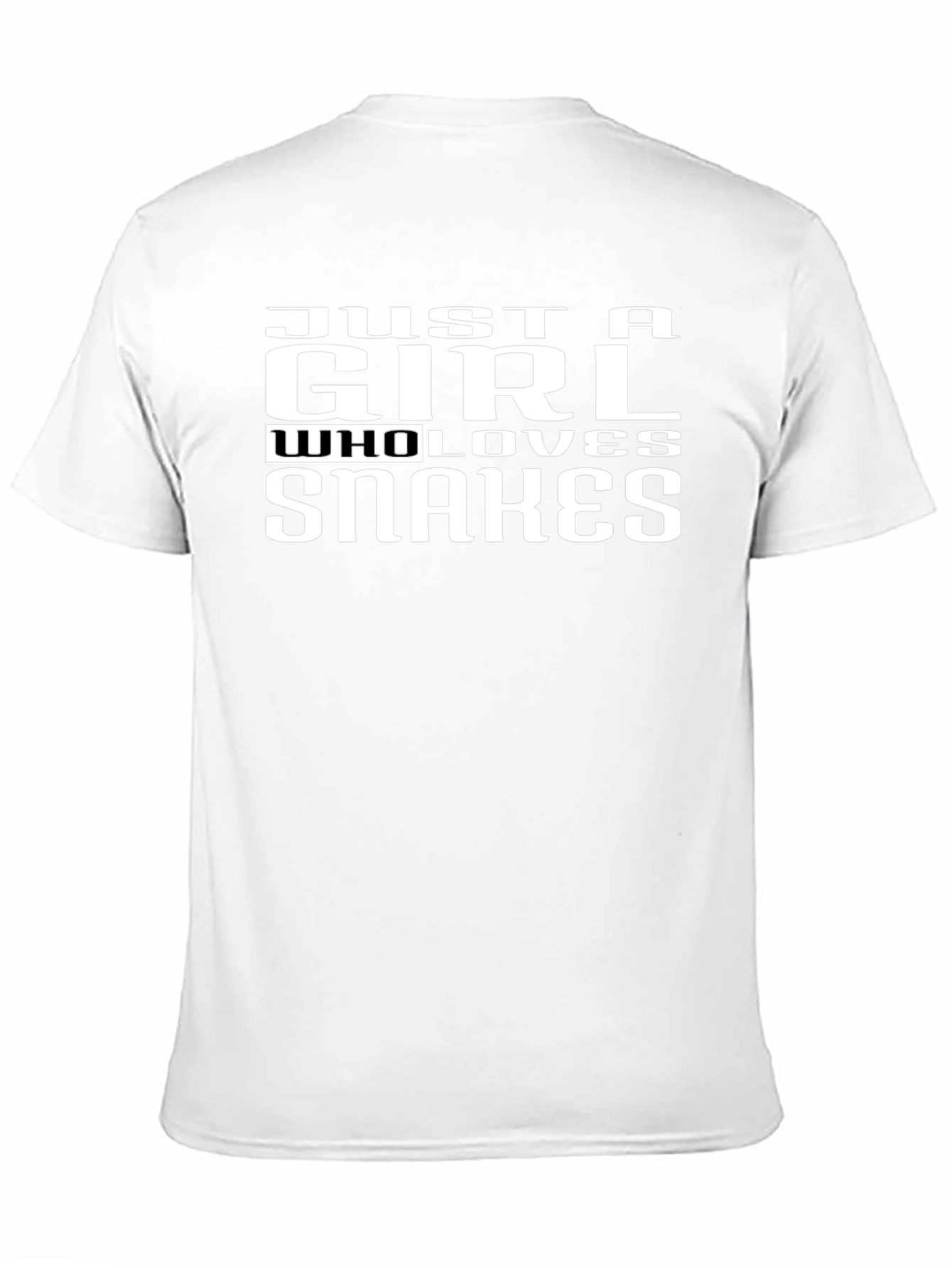 Just A Girl Who Loves Snakes T-Shirt