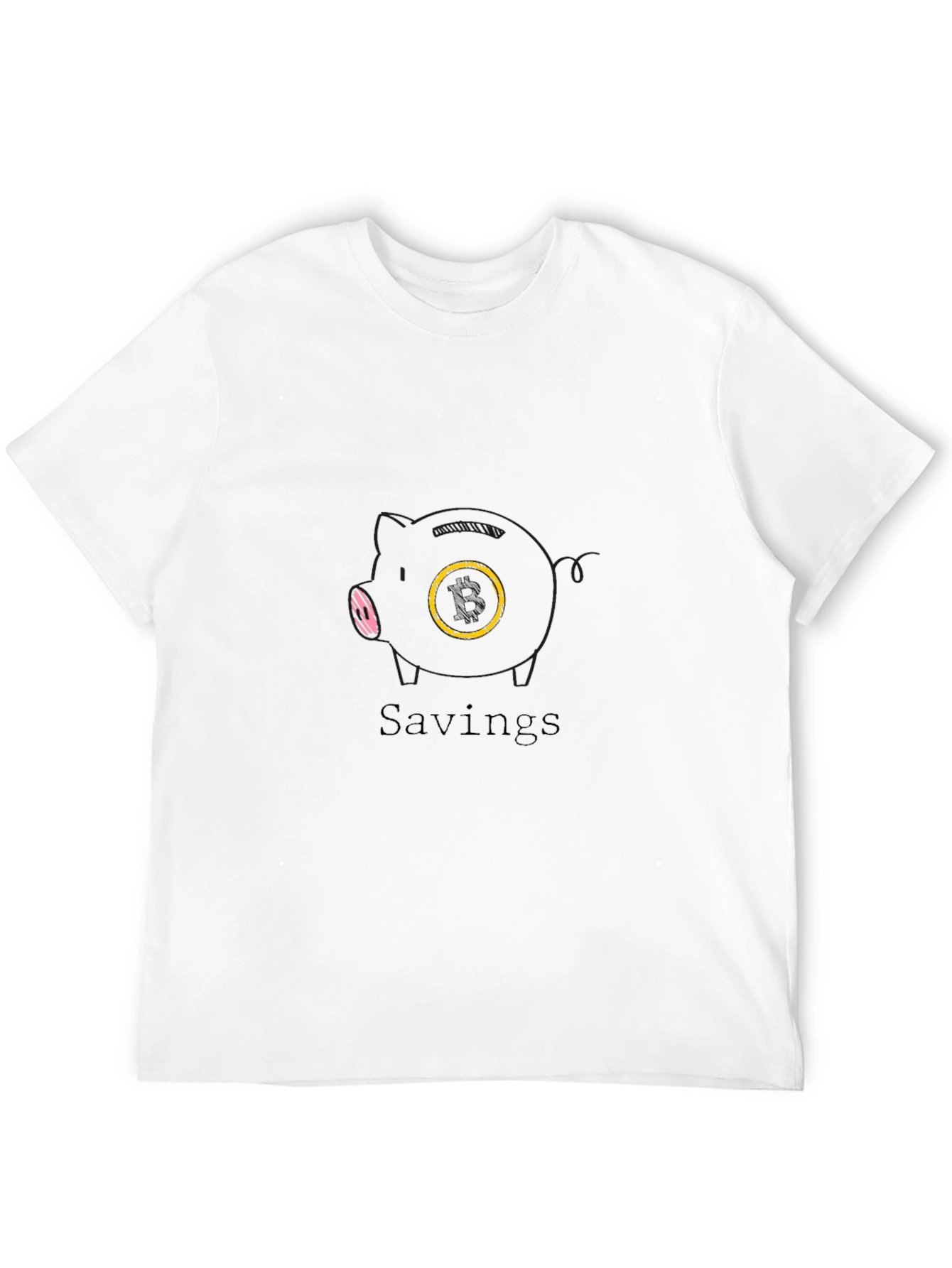 Black Savings Tee: Stylish and Simple