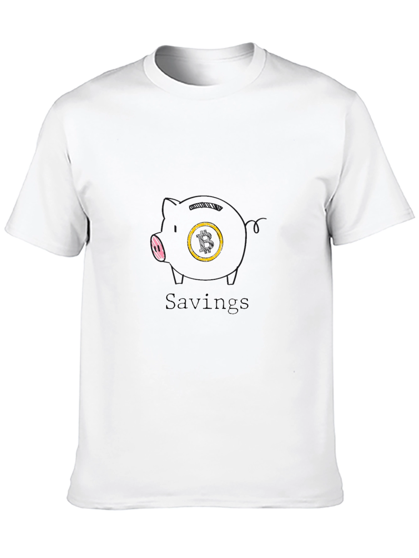 Black Savings Tee: Stylish and Simple