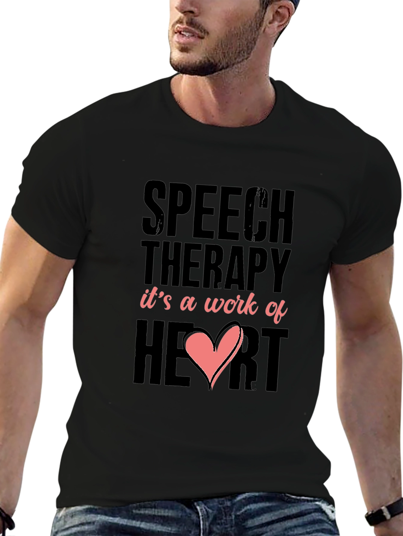 Speech Therapy Heart T-Shirt