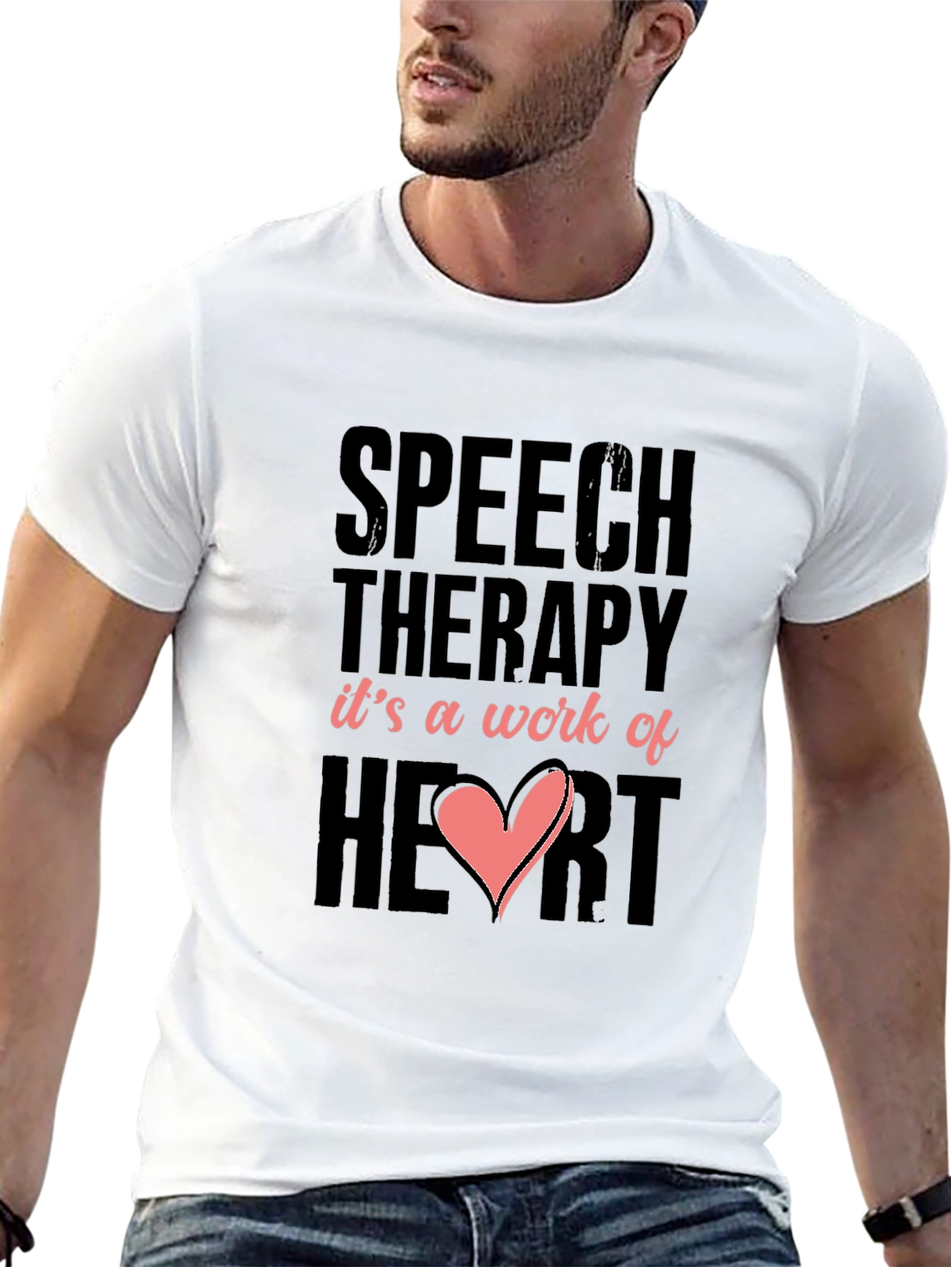 Speech Therapy Heart T-Shirt