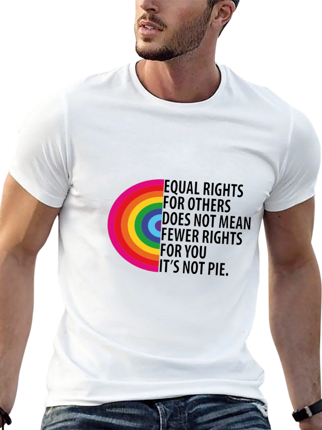Equality Rights Rainbow T-Shirt