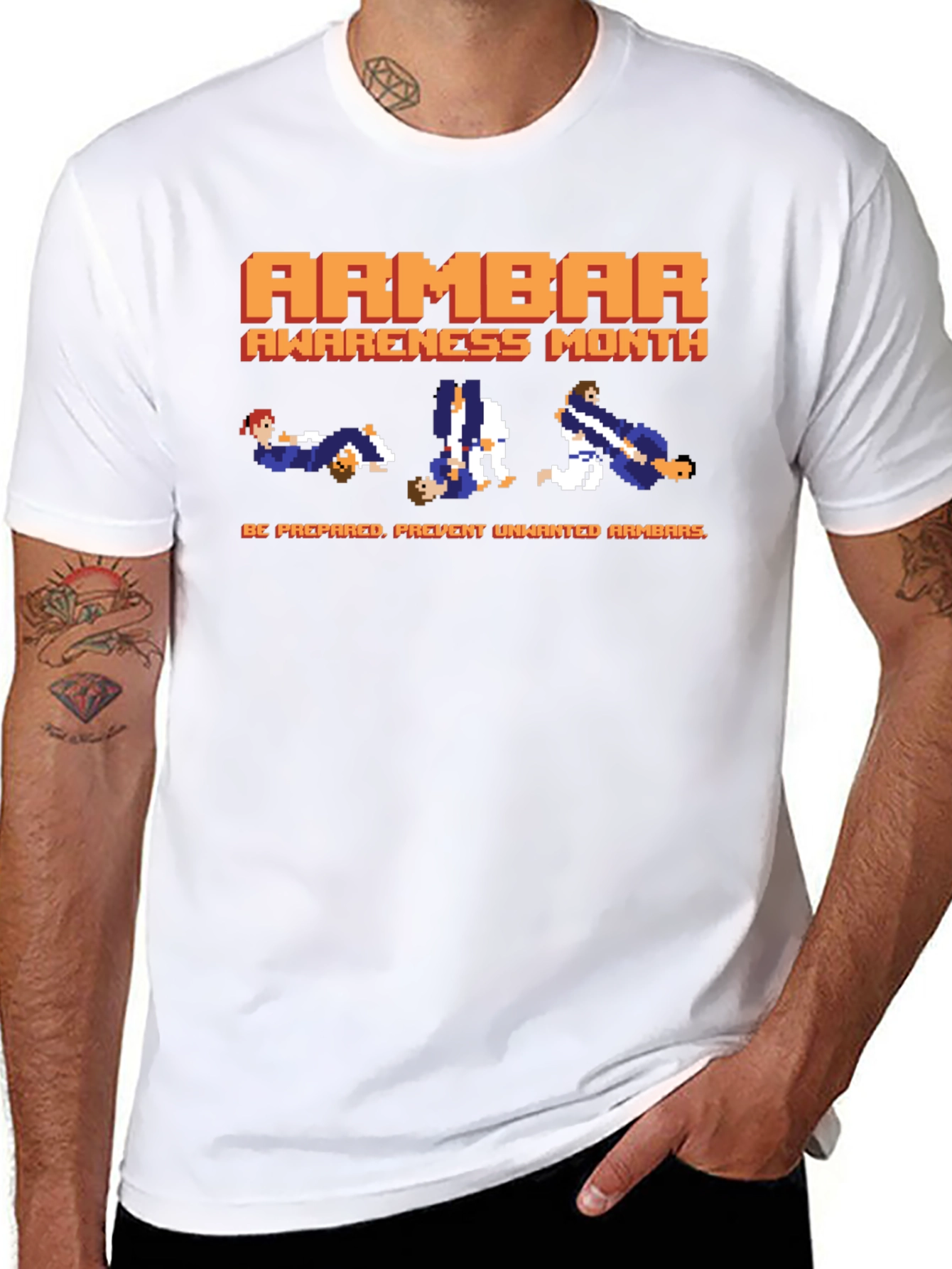 Armbar Awareness Month T-Shirt - Martial Arts